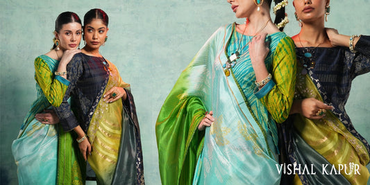 Embrace-Ensemble-Switch-to-Sarees-this-Wedding-Season-with-VKS VISHAL KAPUR