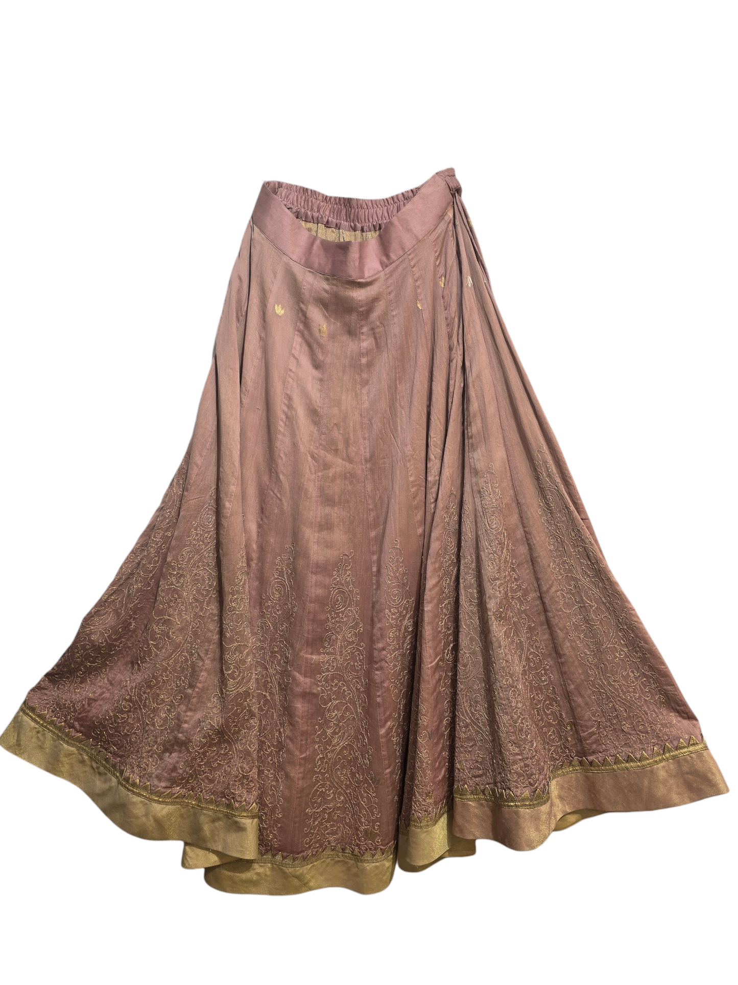 Semi stitched Formal Skirtset