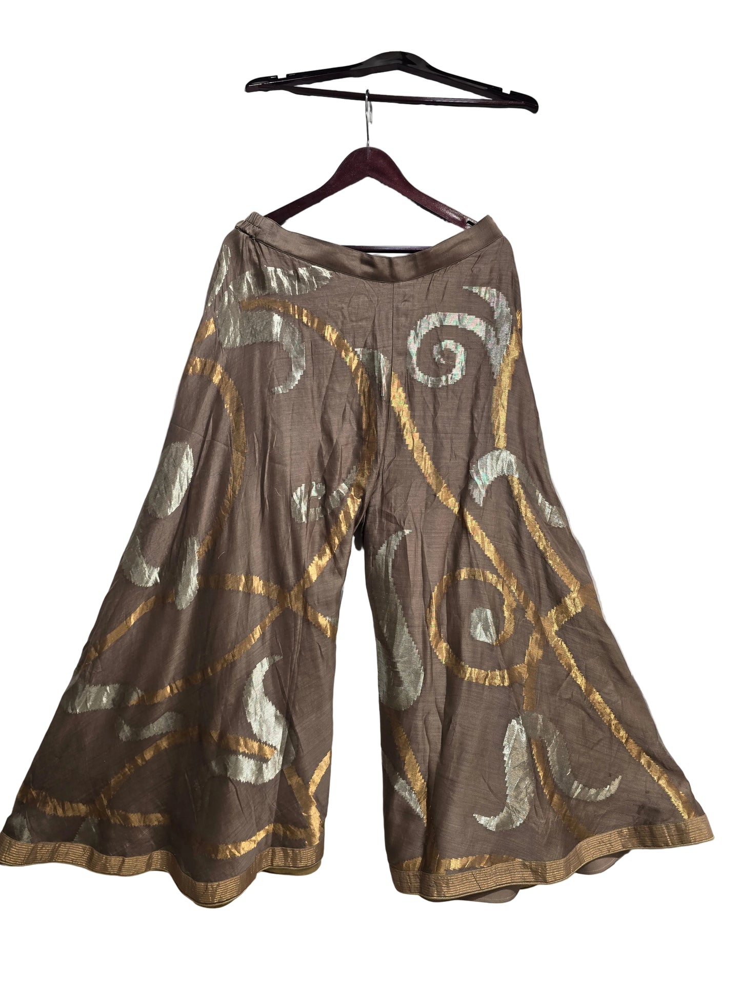 Formal chanderi zari woven sharara