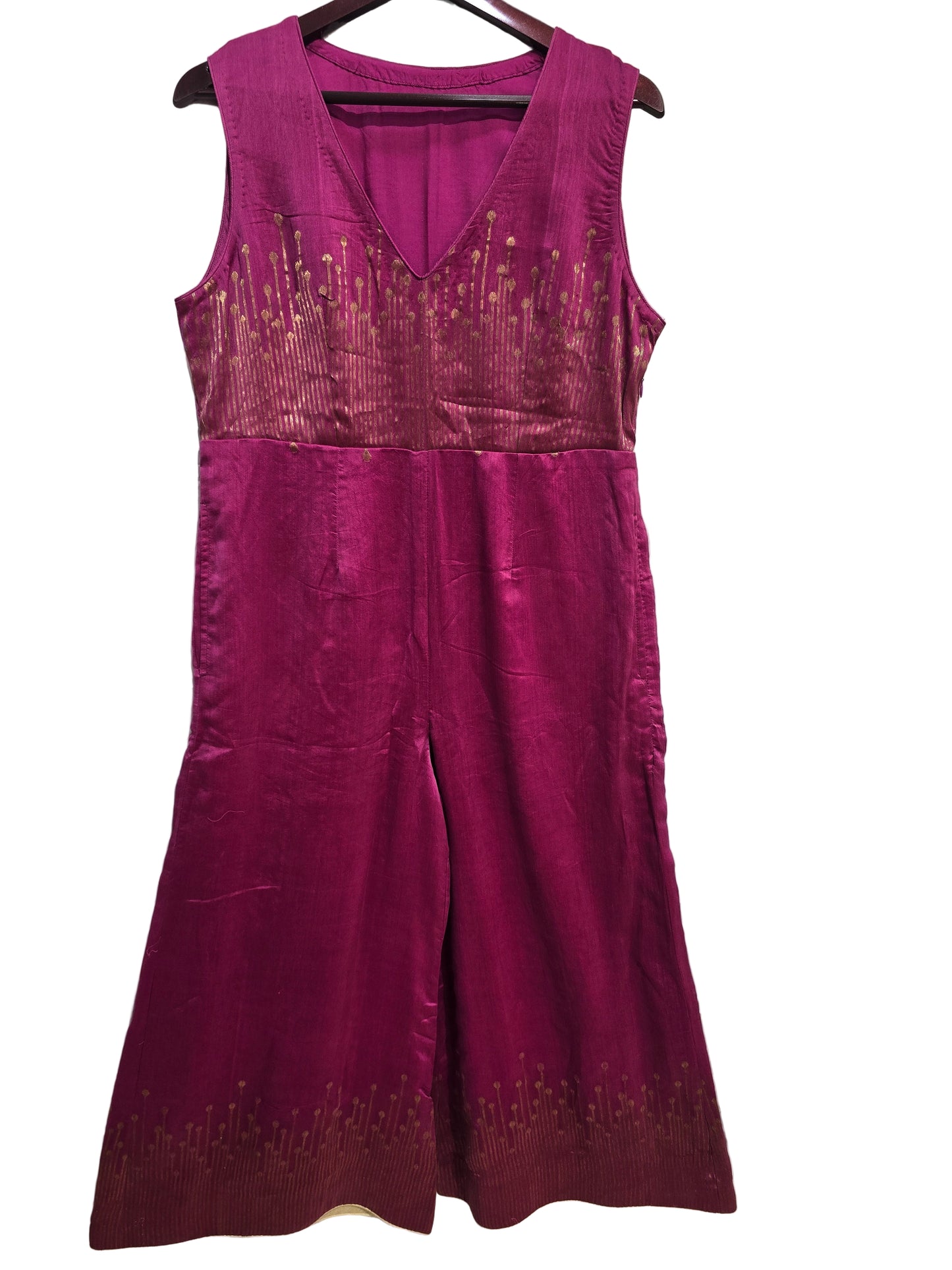 Stitched Jumpsuit set with jacket