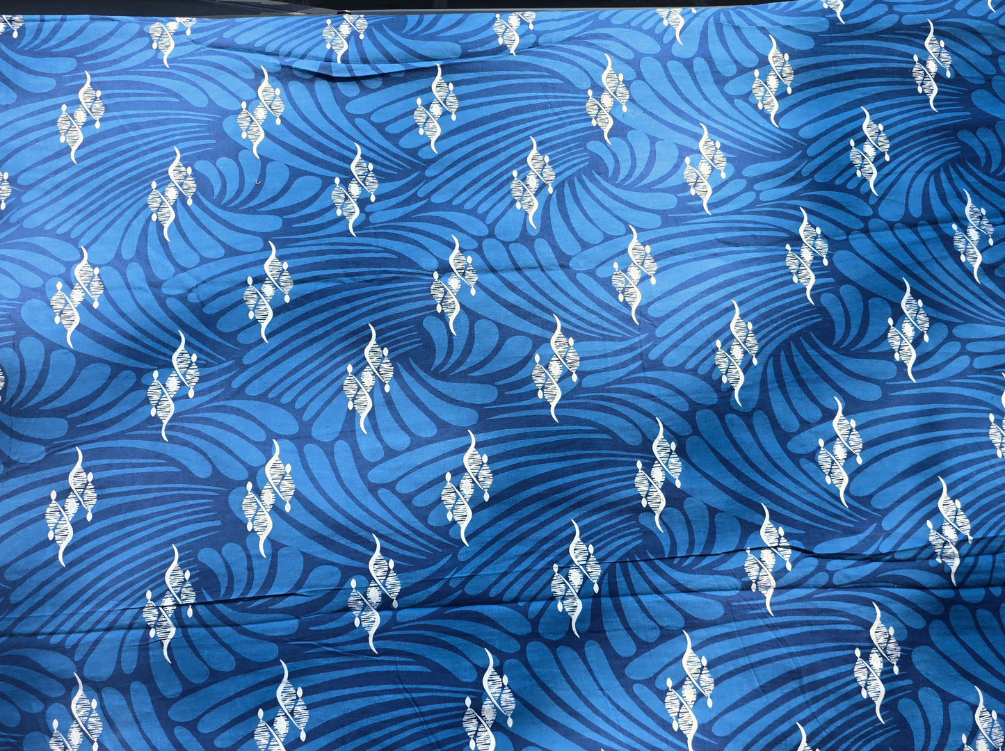 Customised Cotton indigo kurta set