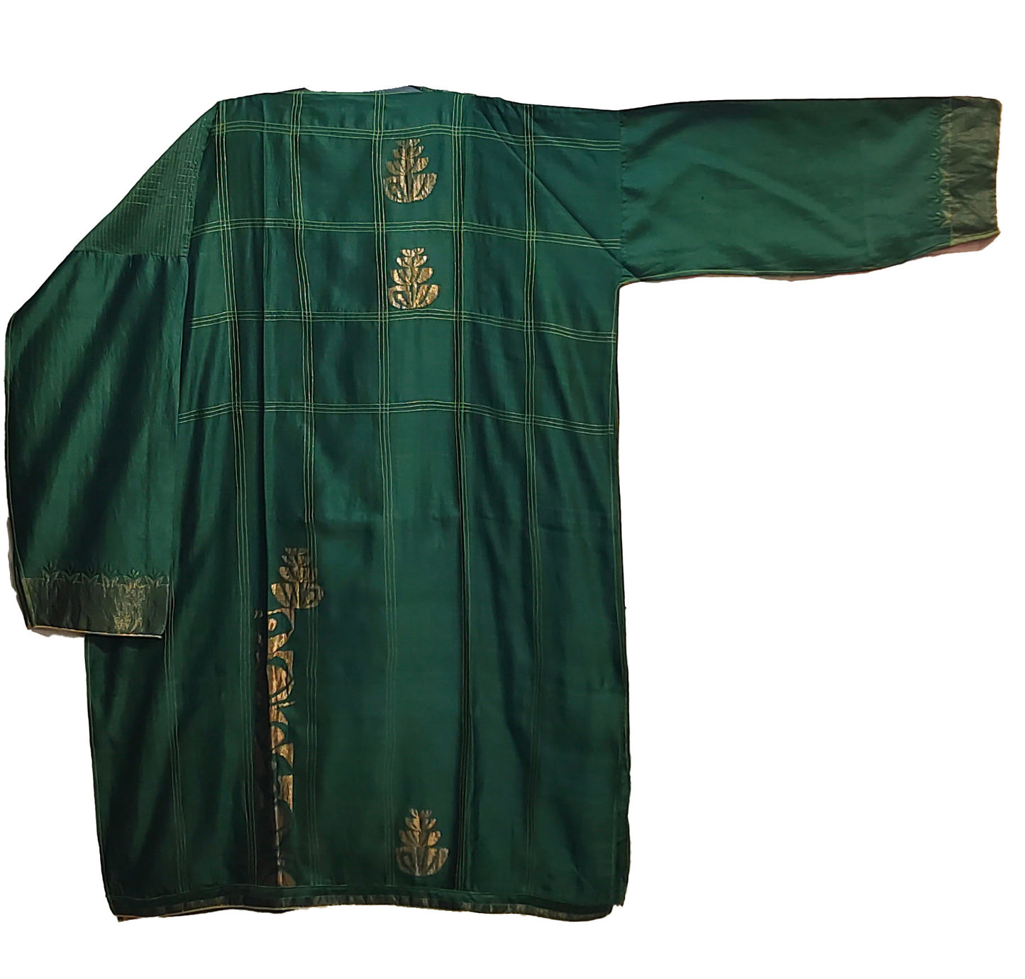 Semi Stitched Formal chanderi Suitset