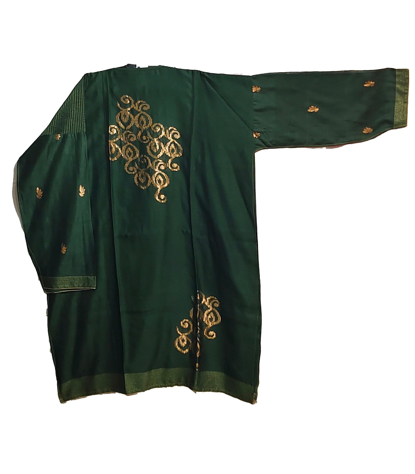 Semi Stitched Formal chanderi Suitset