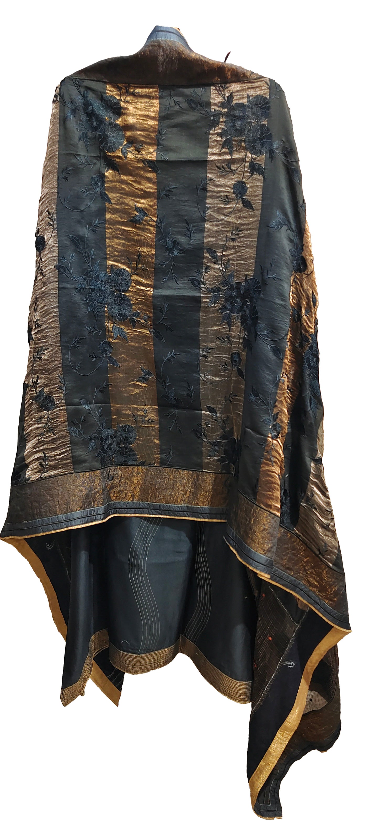 Semi Stitched Formal chanderi Suitset