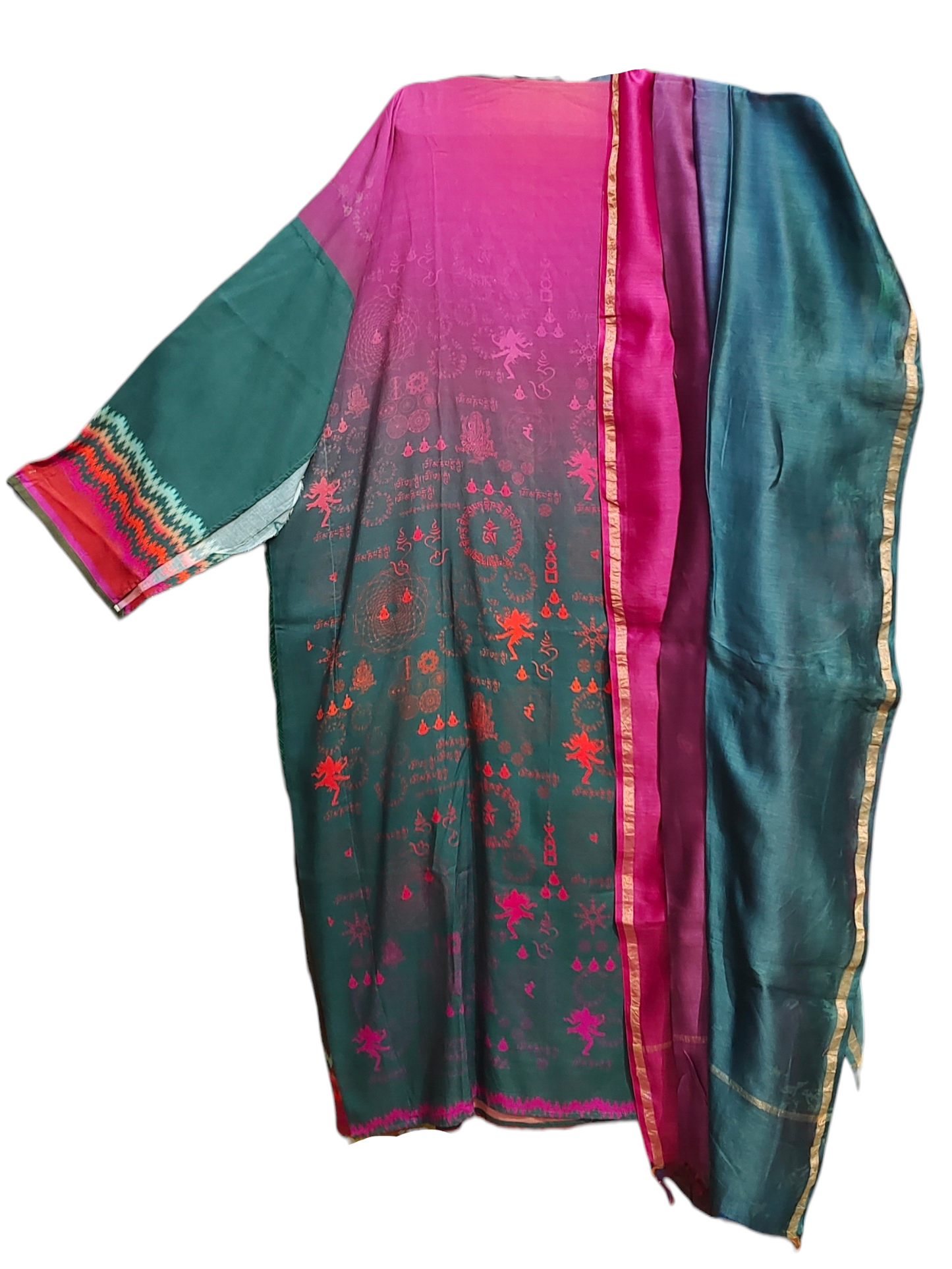 Semi Stitched Cotton Modal Casual kurta VISHAL KAPUR