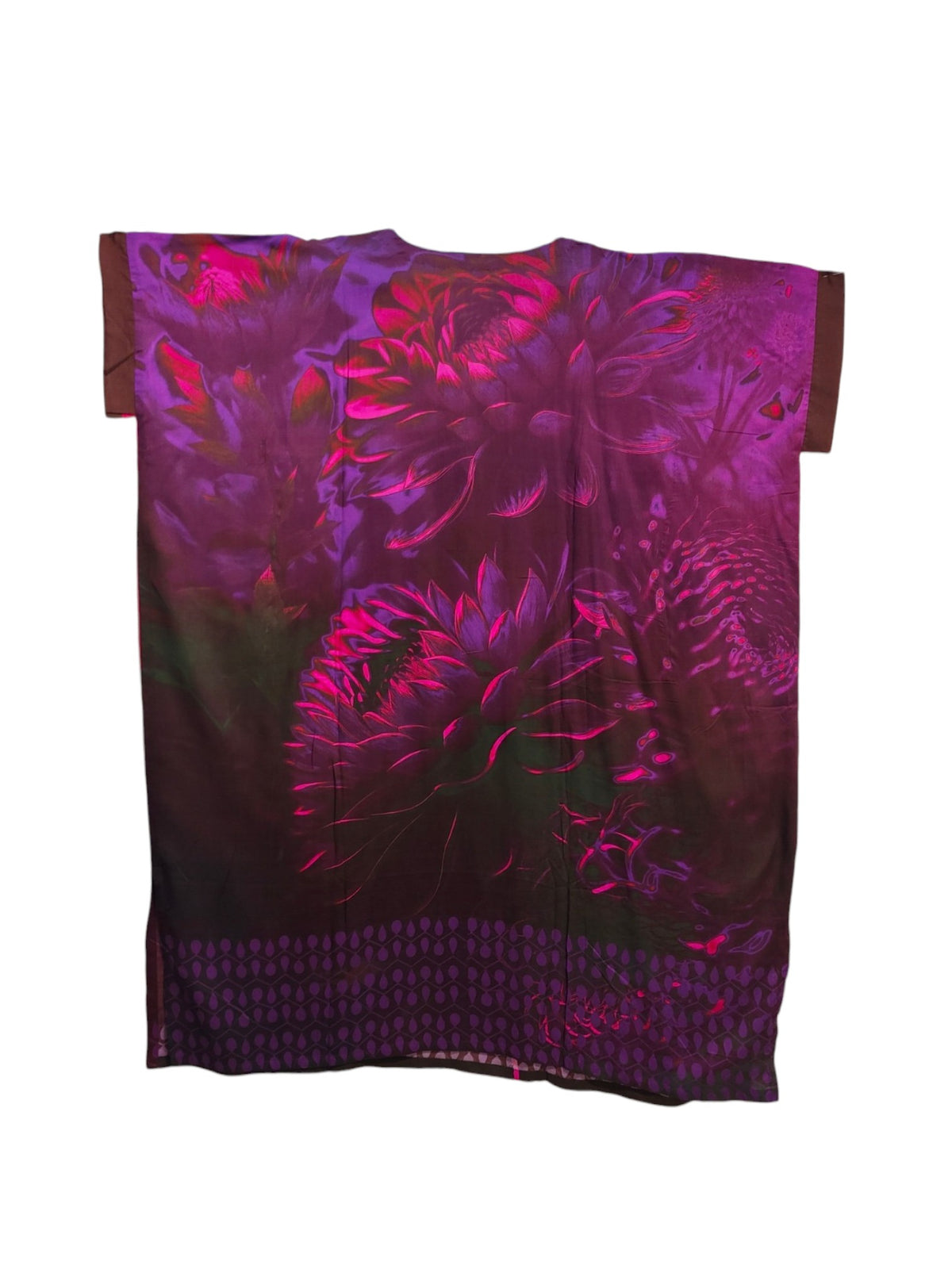 Stitched Cotton mudal Digital Printed Kaftan