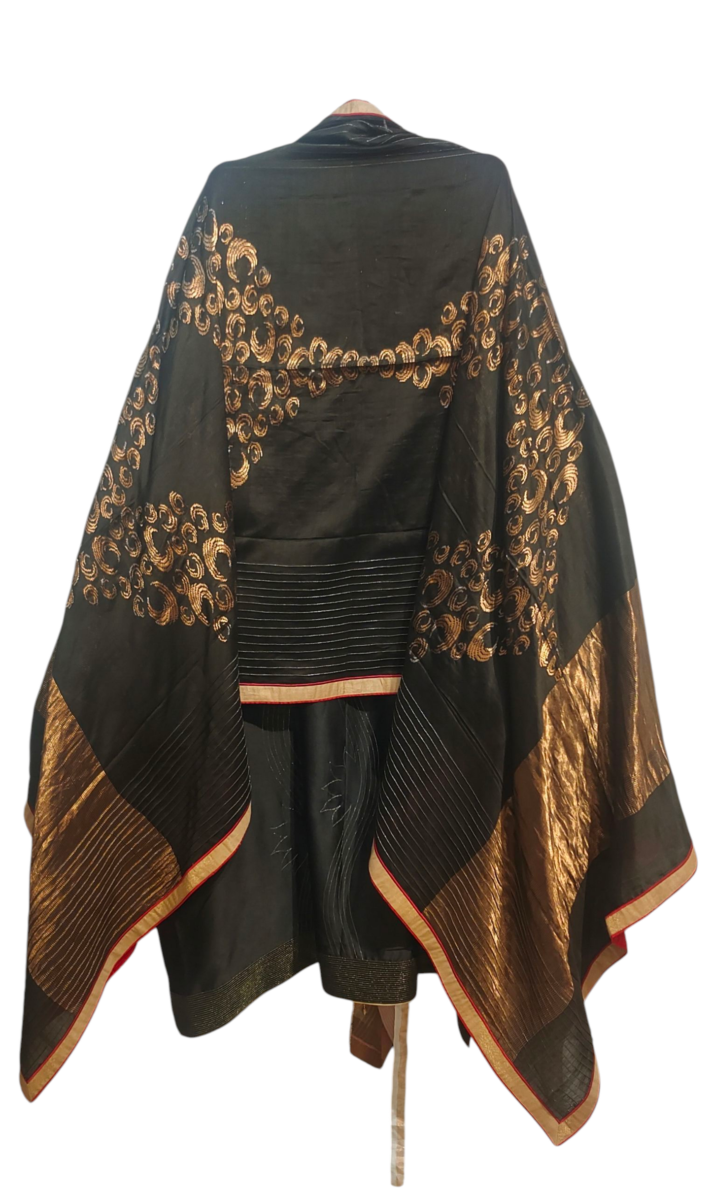 Semi Stitched Formal chanderi Suitset