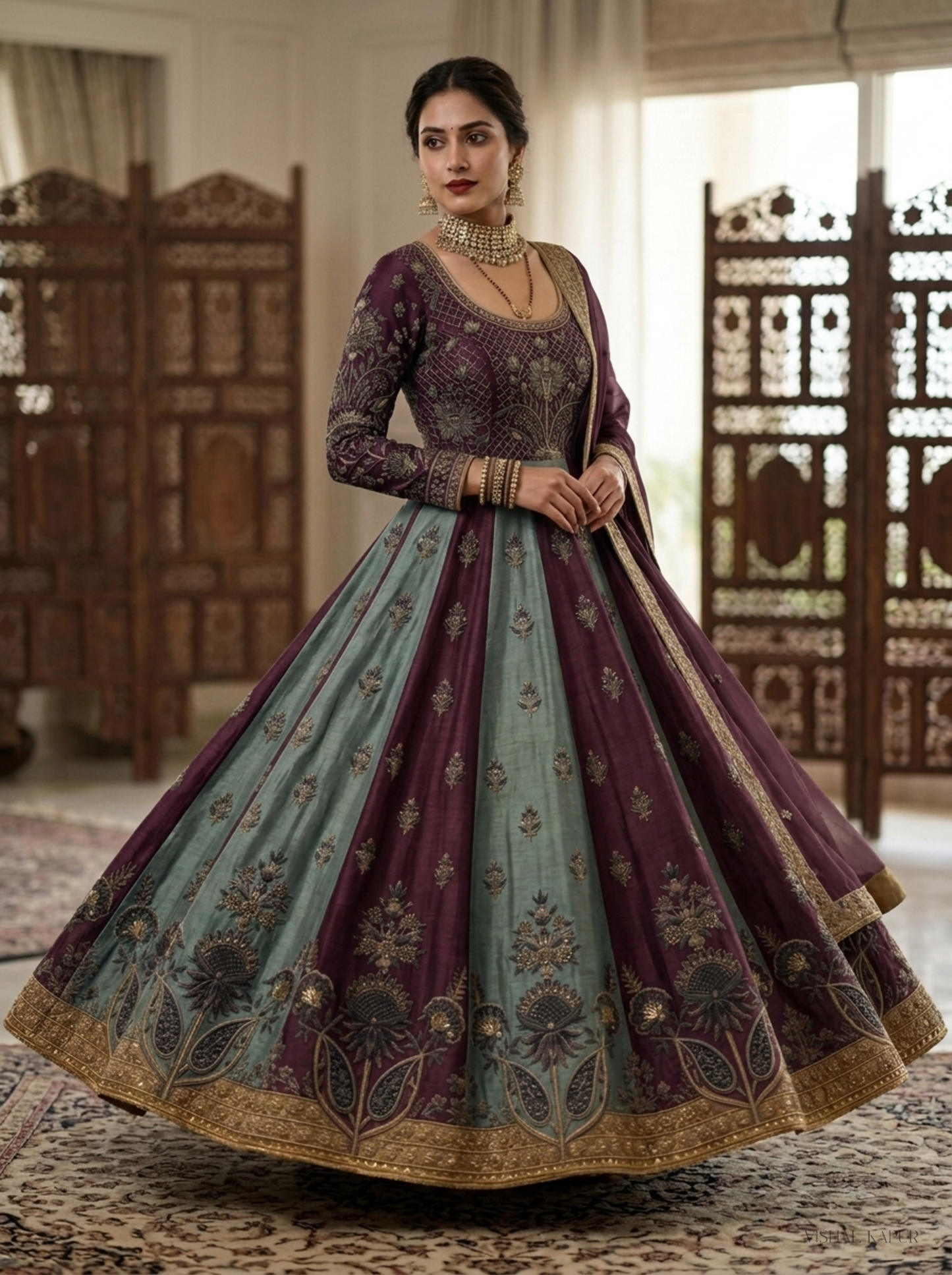 Embroidery Formal Anarkali Set