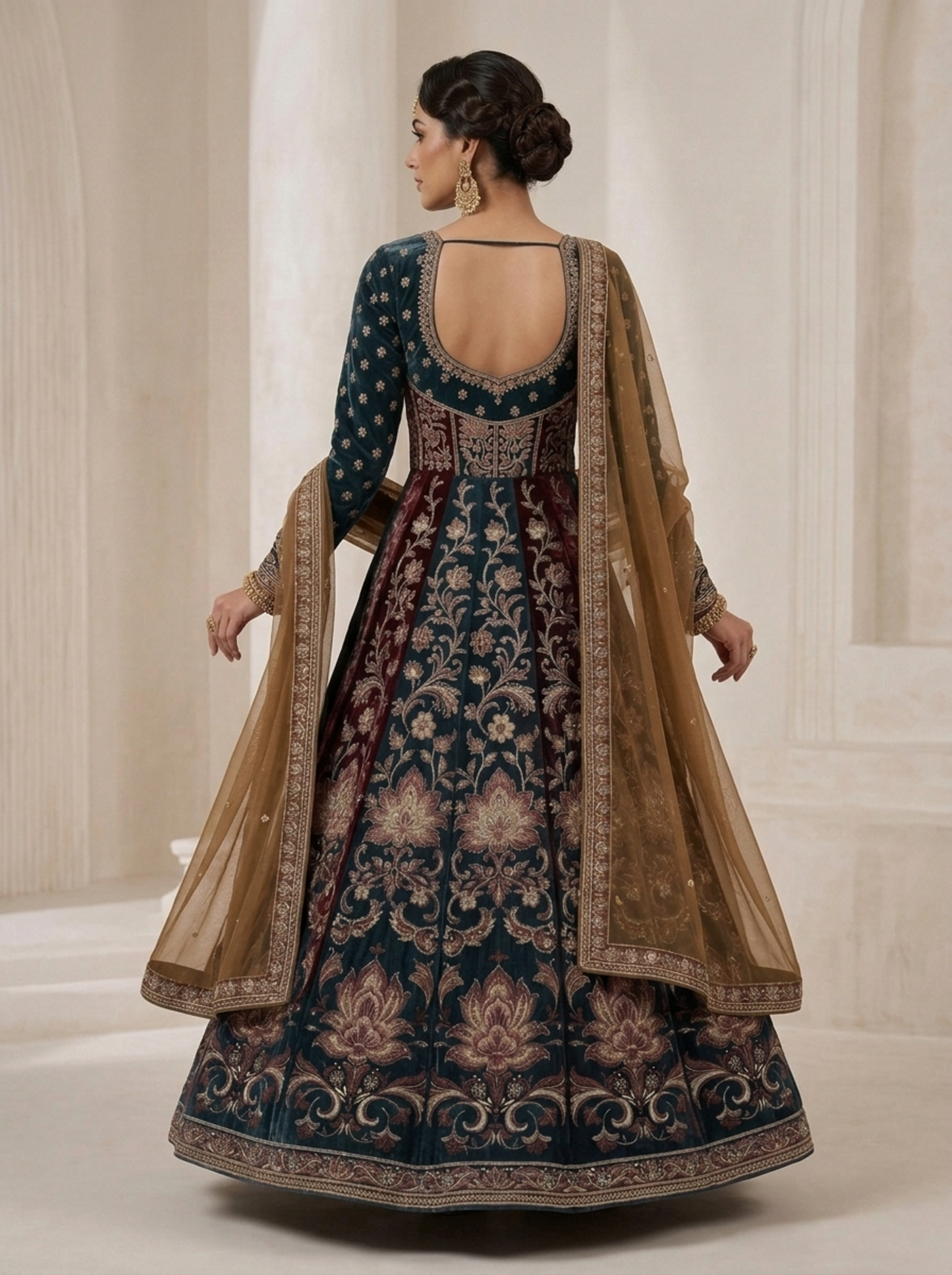 Embroidery Formal Anarkali Set