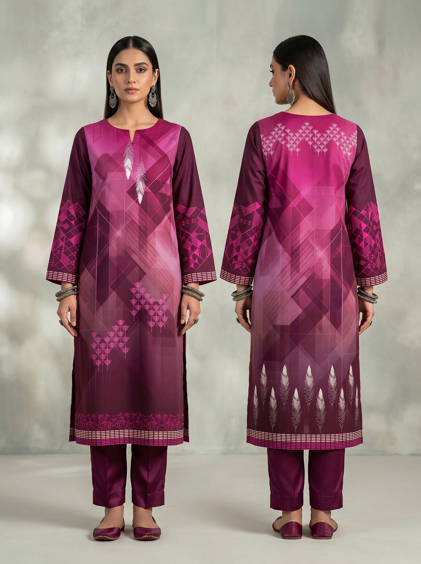 Semi Stitched Chanderi Casual kurta