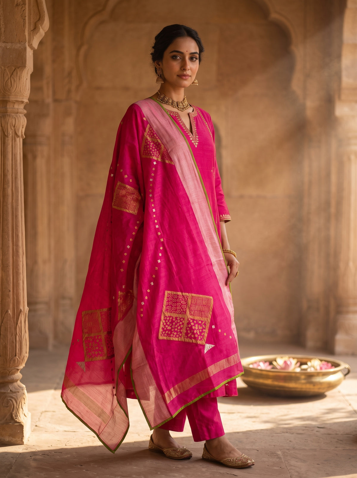 Formal Chanderi Dupatta