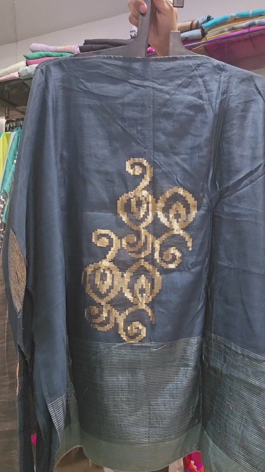 Semistitched Chanderi Ɓlouse