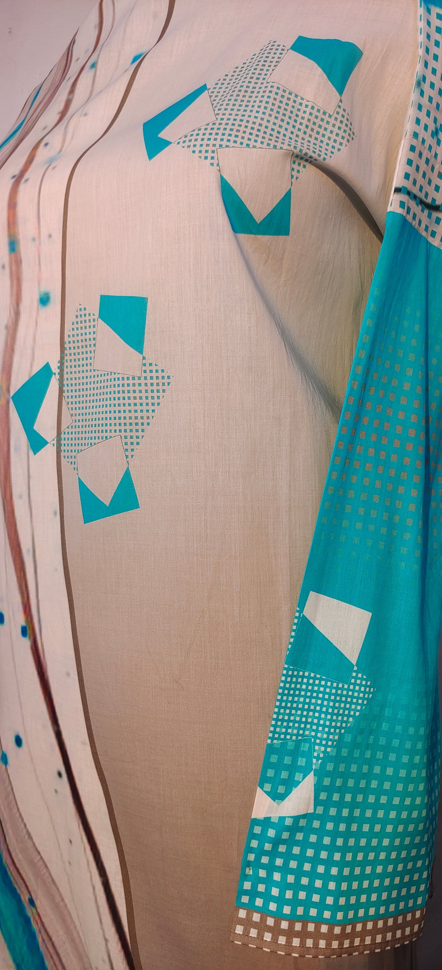 Semi Stitched Cotton casual Suitset VISHAL KAPUR