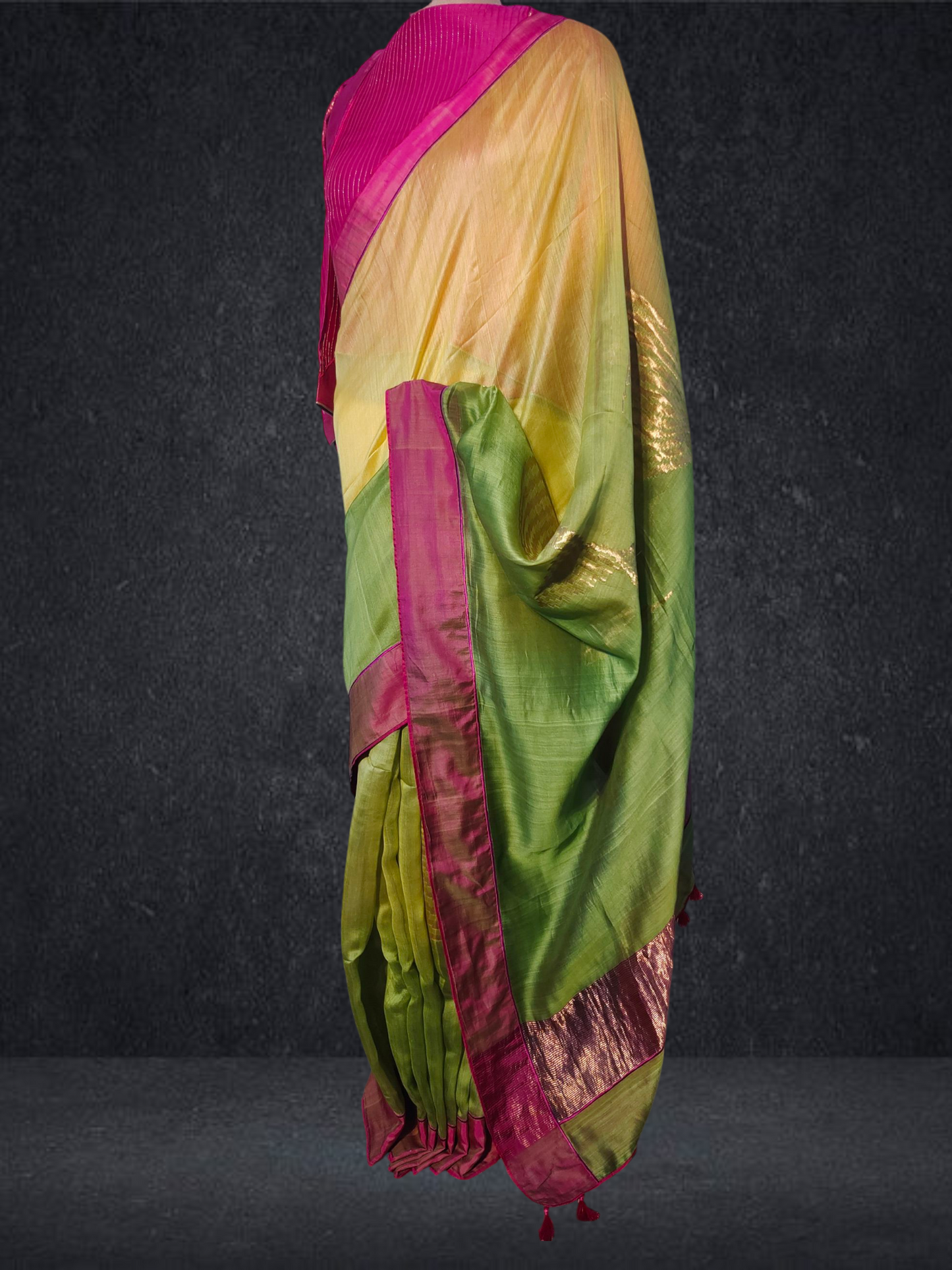 Formal Chanderi Zari Woven Saree