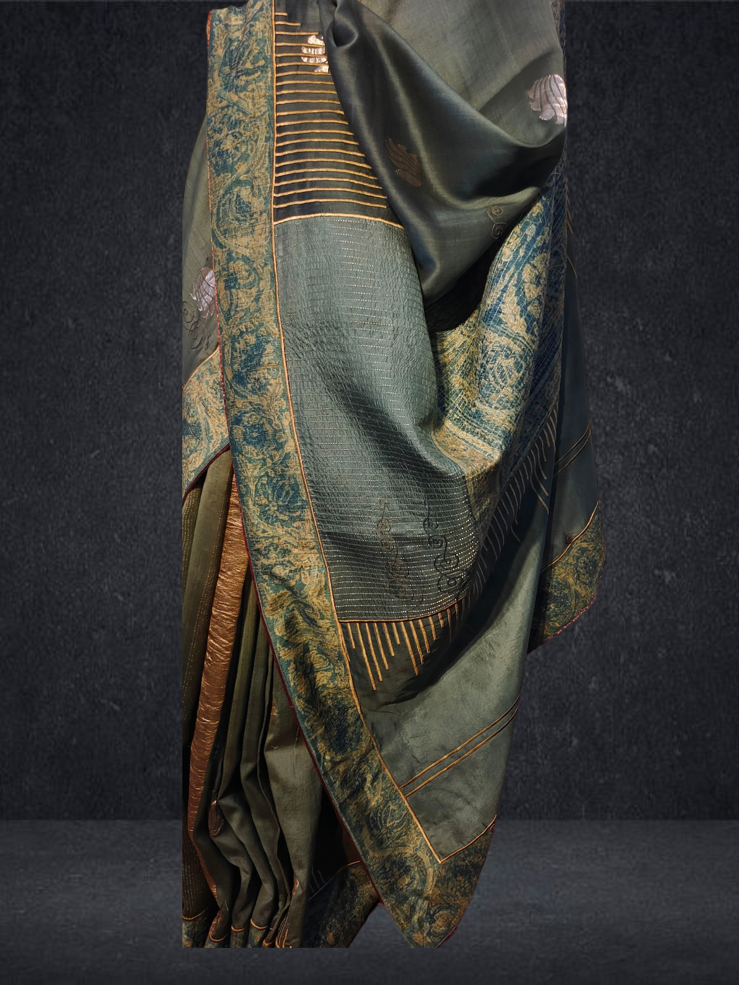Formal Chanderi Zari Woven Saree