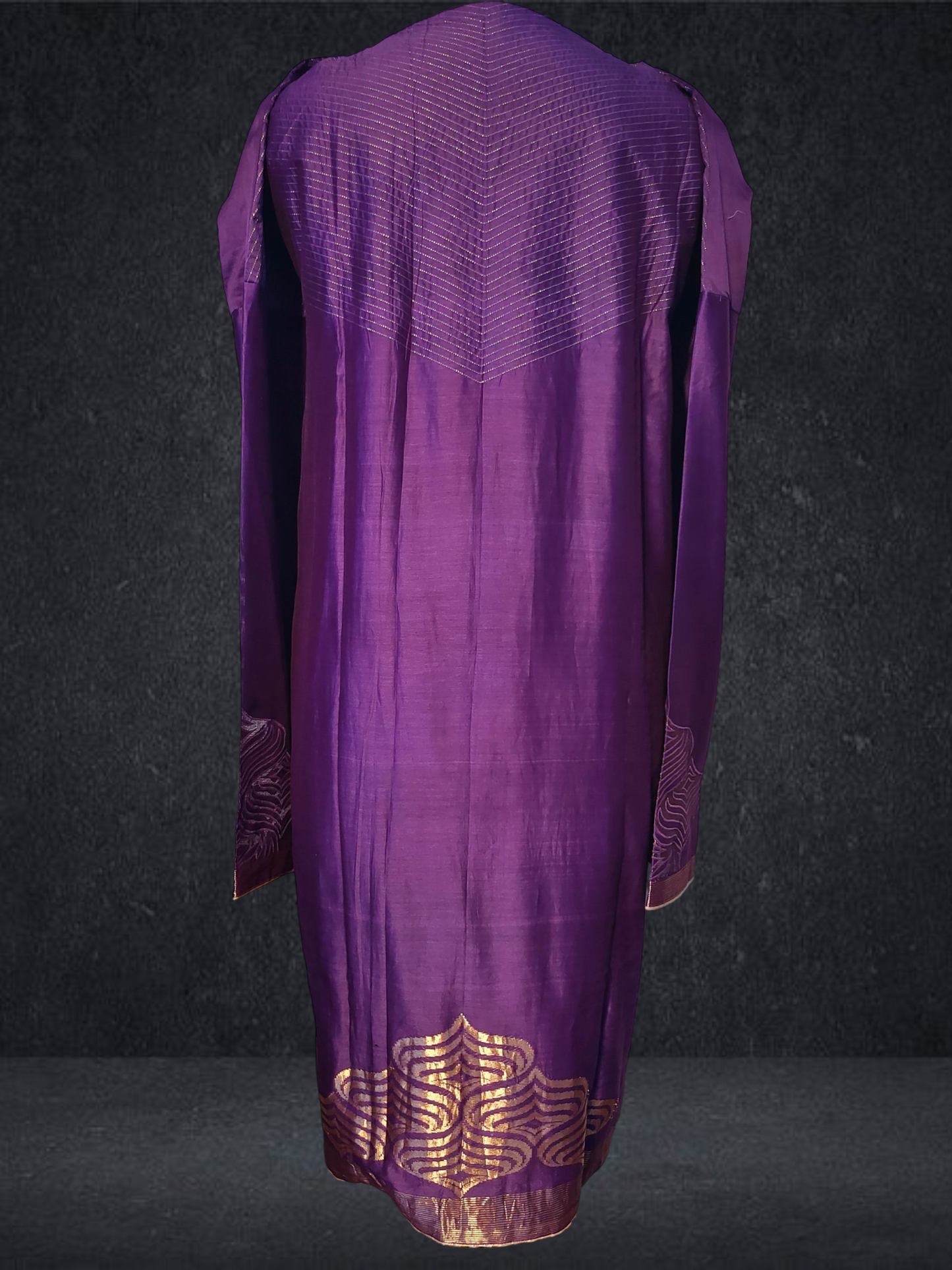 Semi Stitched Formal chanderi Suitset VISHAL KAPUR