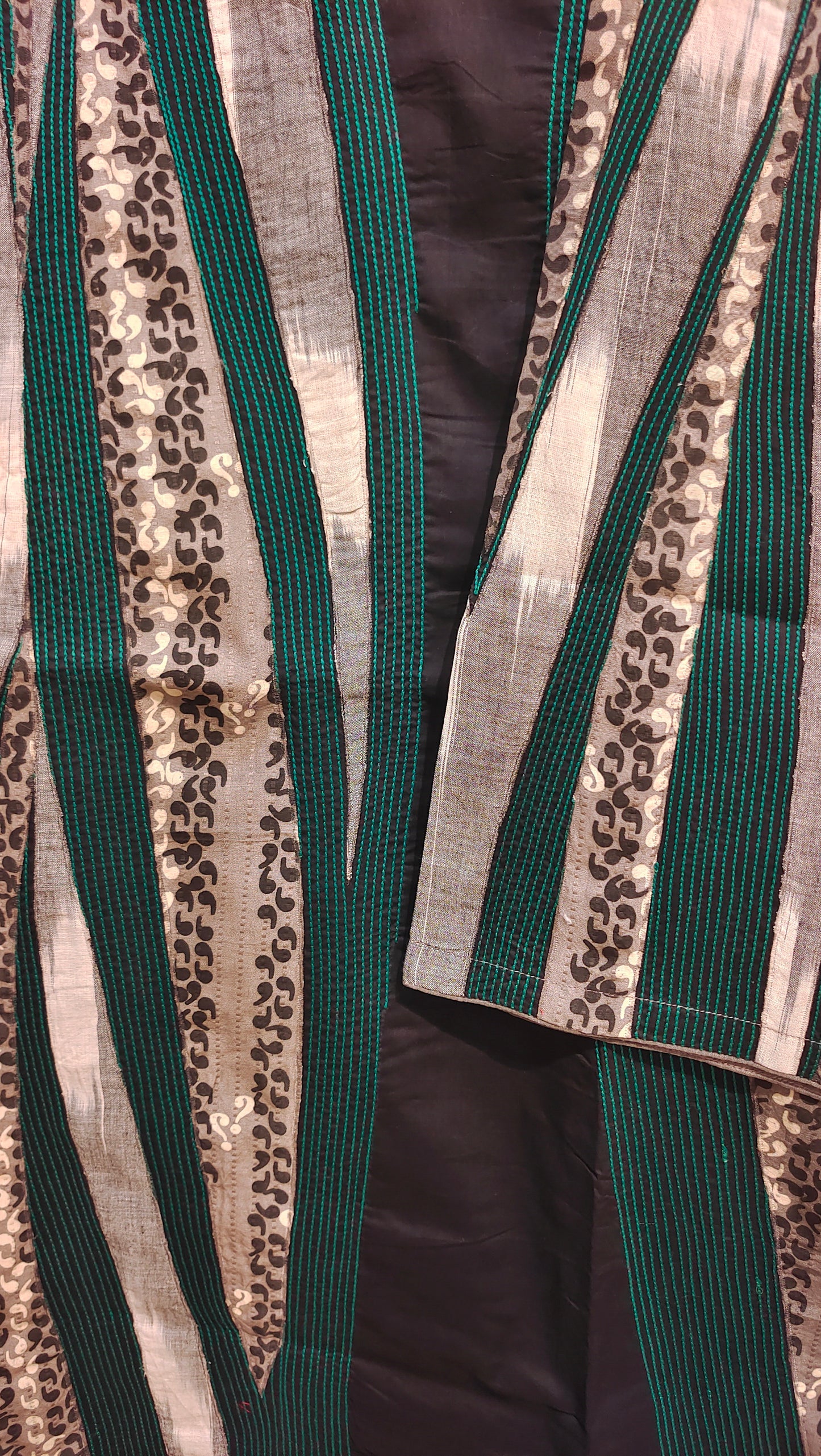 Semi Stitched Chanderi Casual suitset
