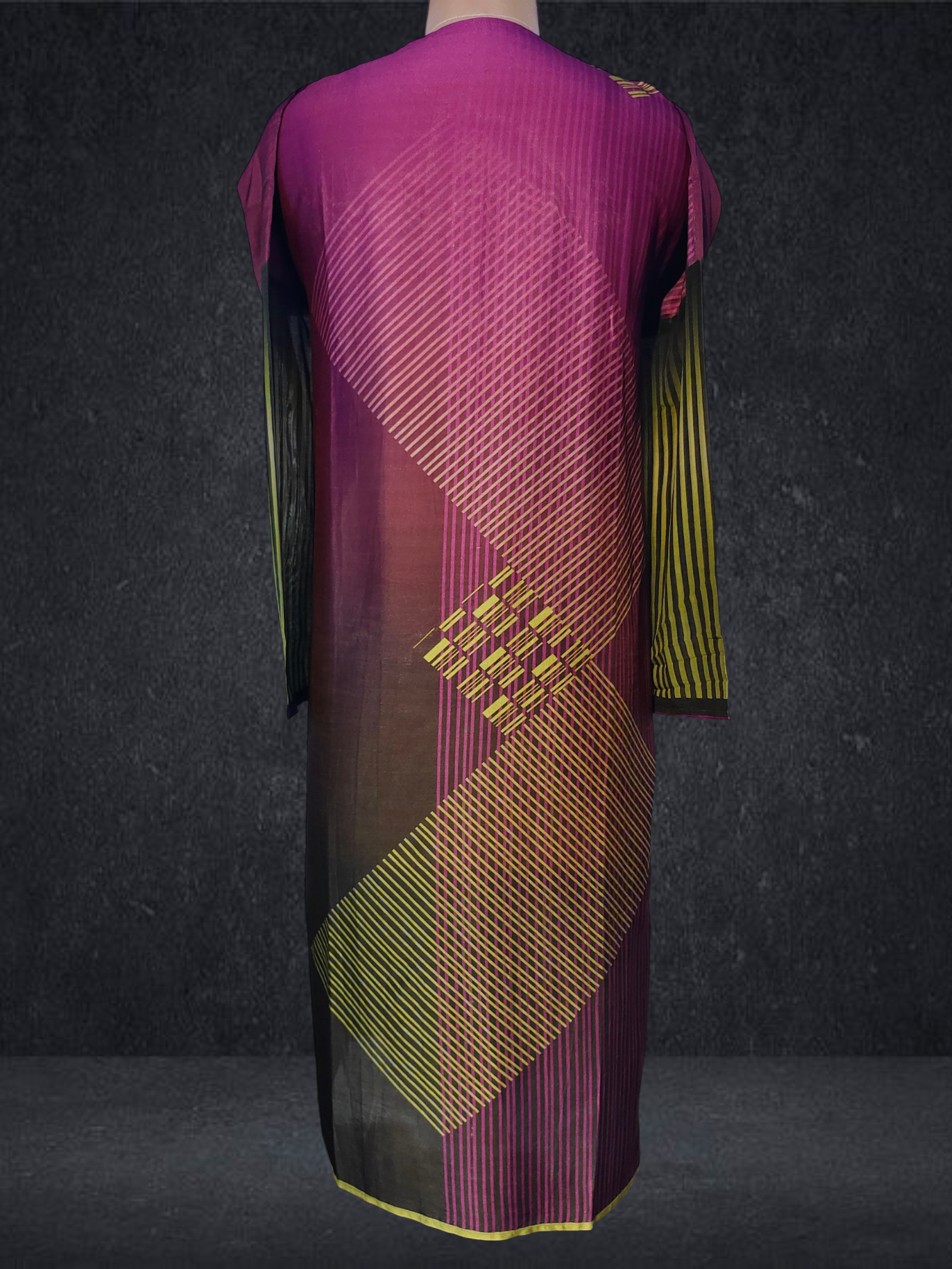 Semi Stitched Chanderi Casual Suitset VISHAL KAPUR