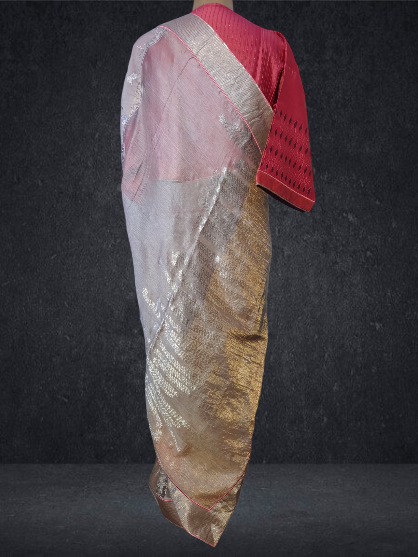 Formal Chanderi Zari Woven Saree