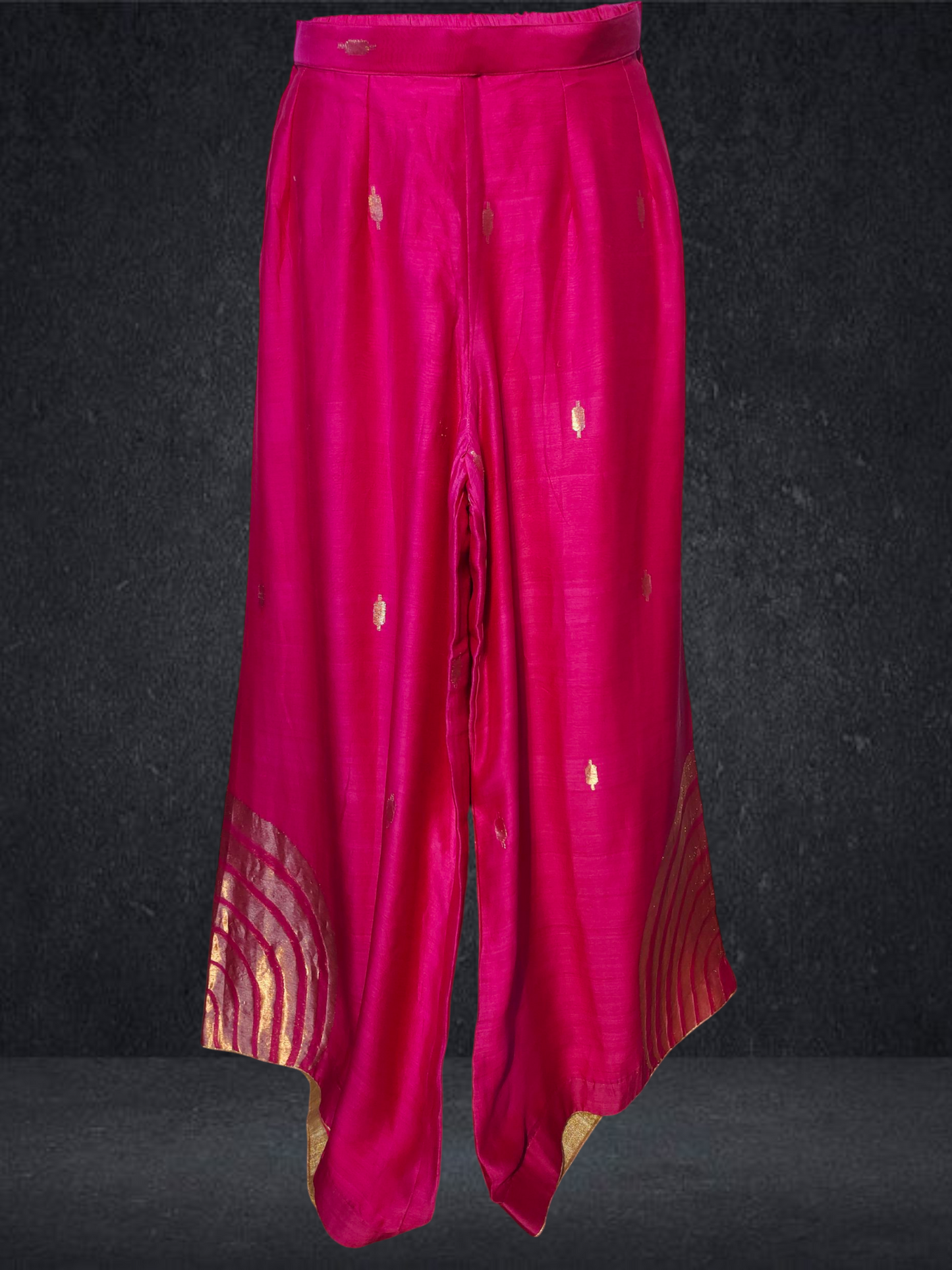 Stitched Chanderi Long Dress