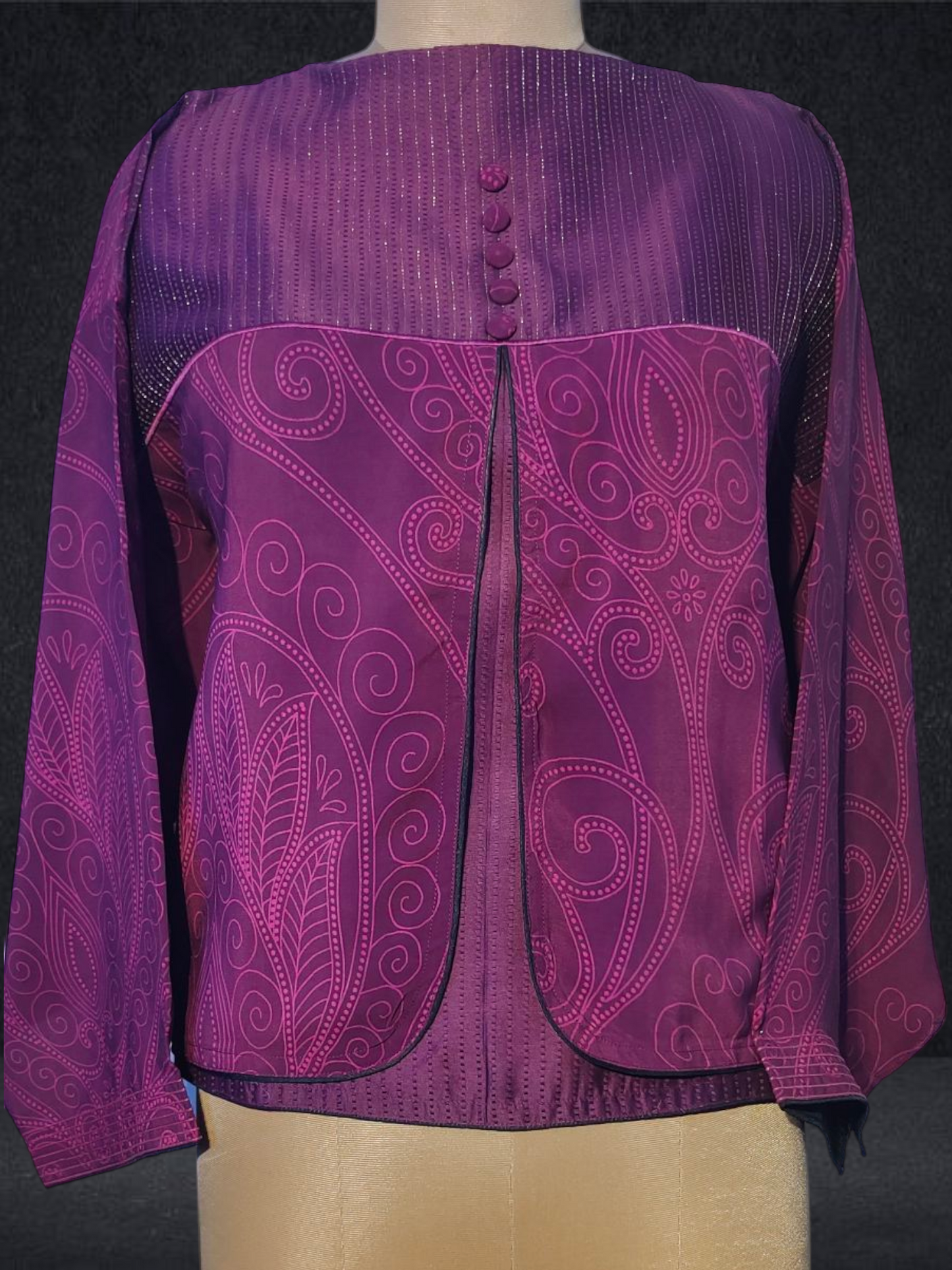 Semistitched Chanderi Ɓlouse VISHAL KAPUR STUDIO