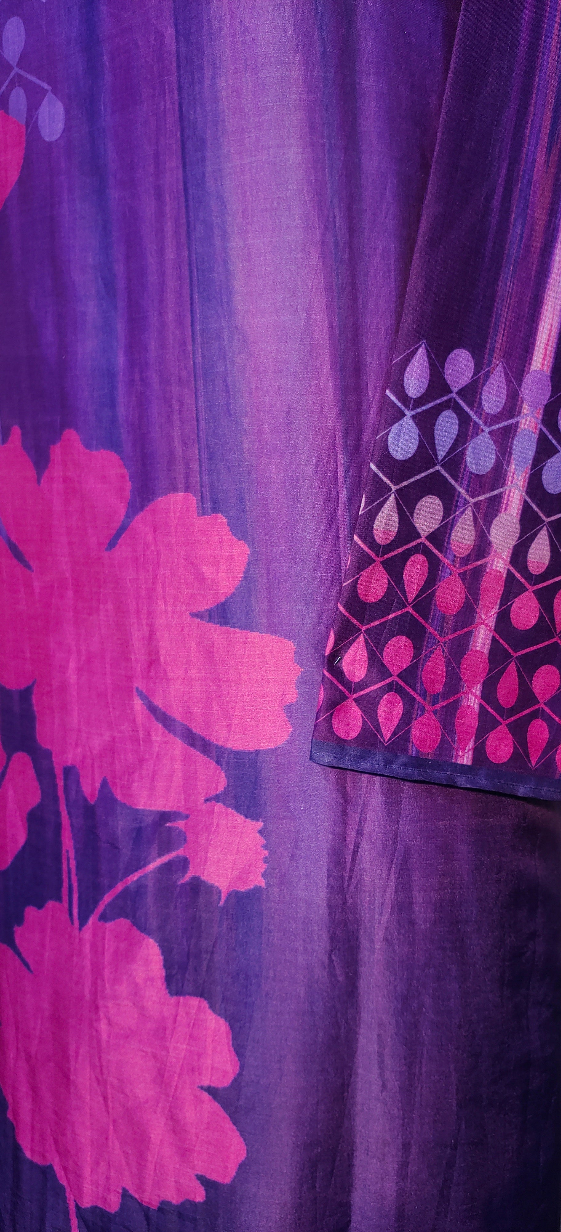 Semi Stitched Chanderi kurta VISHAL KAPUR