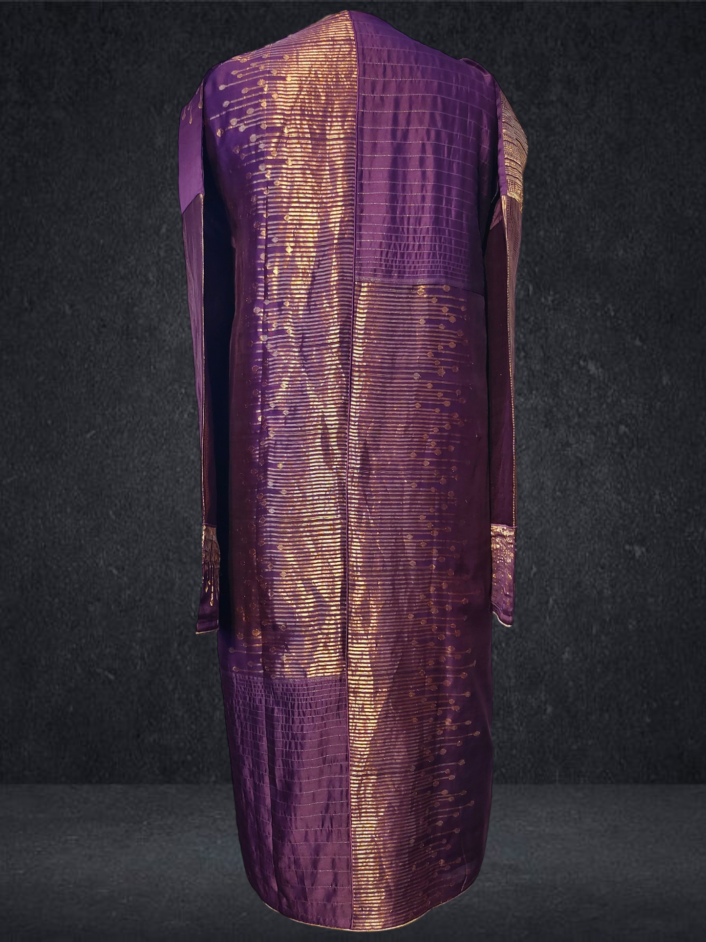 Semi Stitched Formal chanderi Suitset