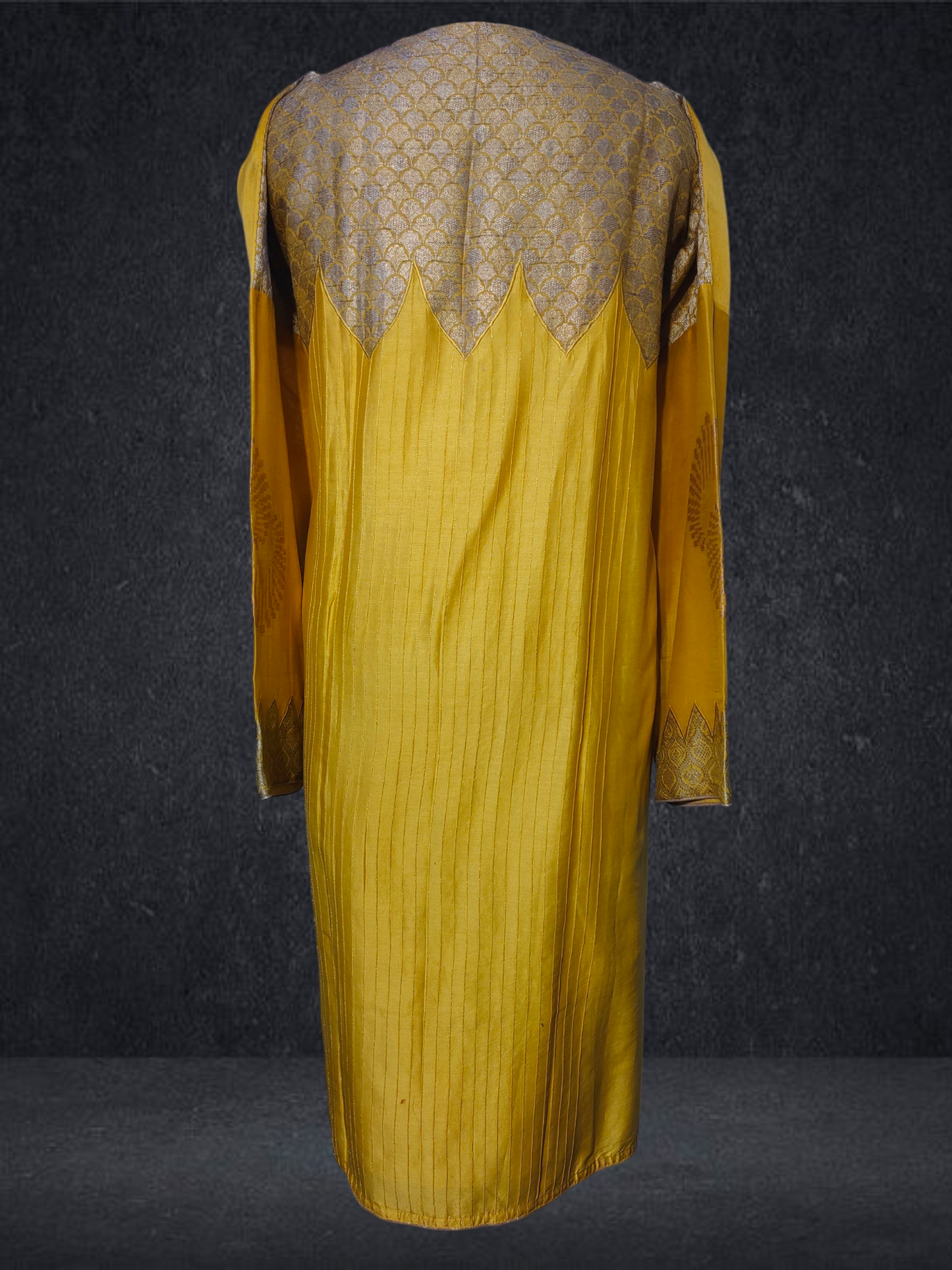 Semi Stitched Formal chanderi Suitset