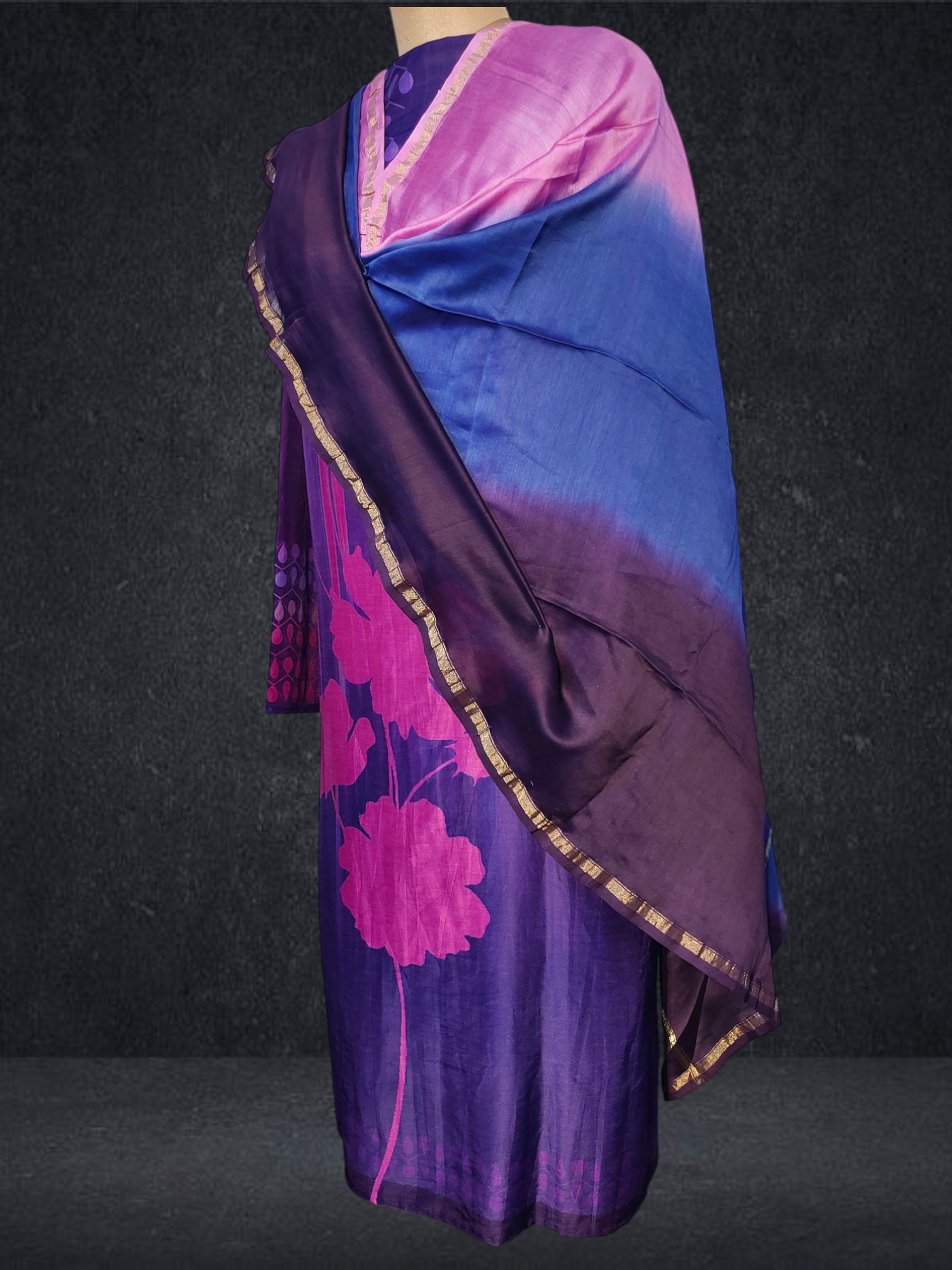 Semi Stitched Cotton Suitset VISHAL KAPUR