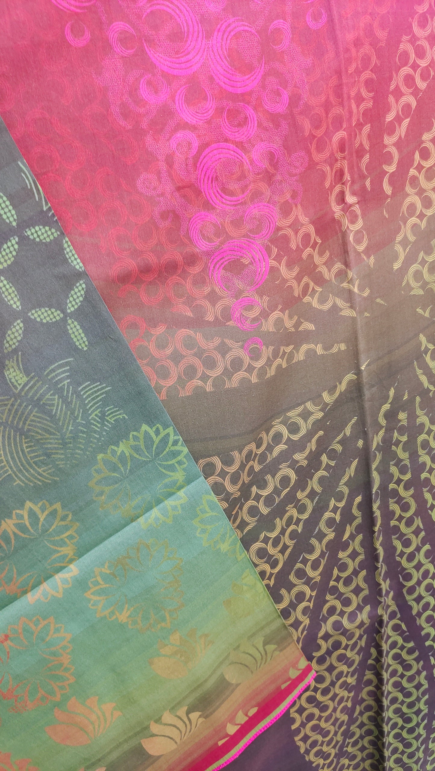 Semi Stitched Chanderi Kurta