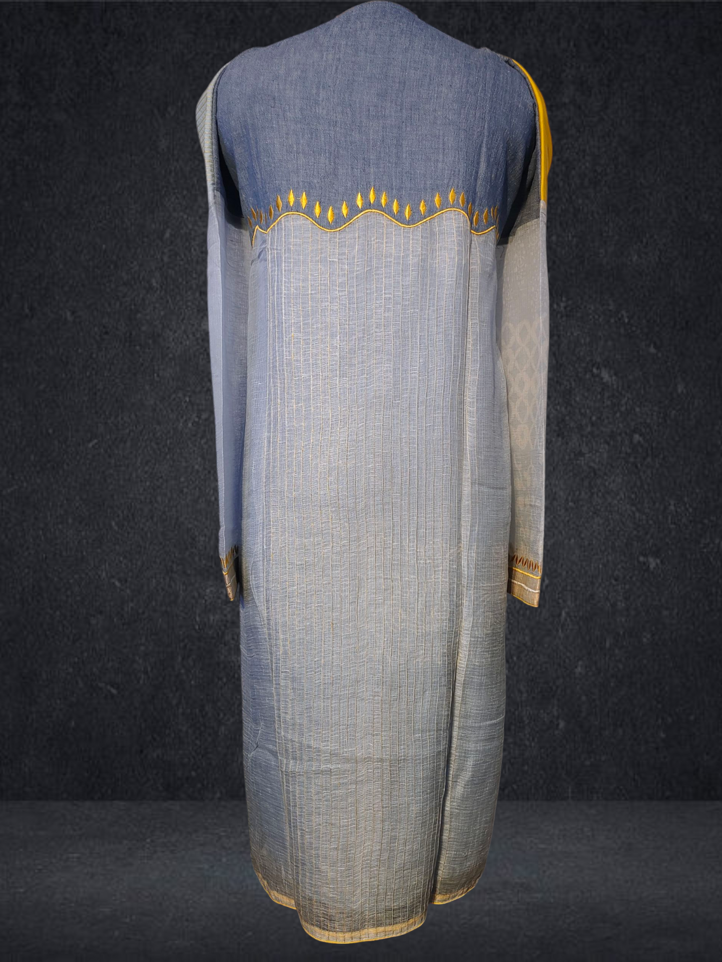 Semi Stitched Formal chanderi Suitset VISHAL KAPUR