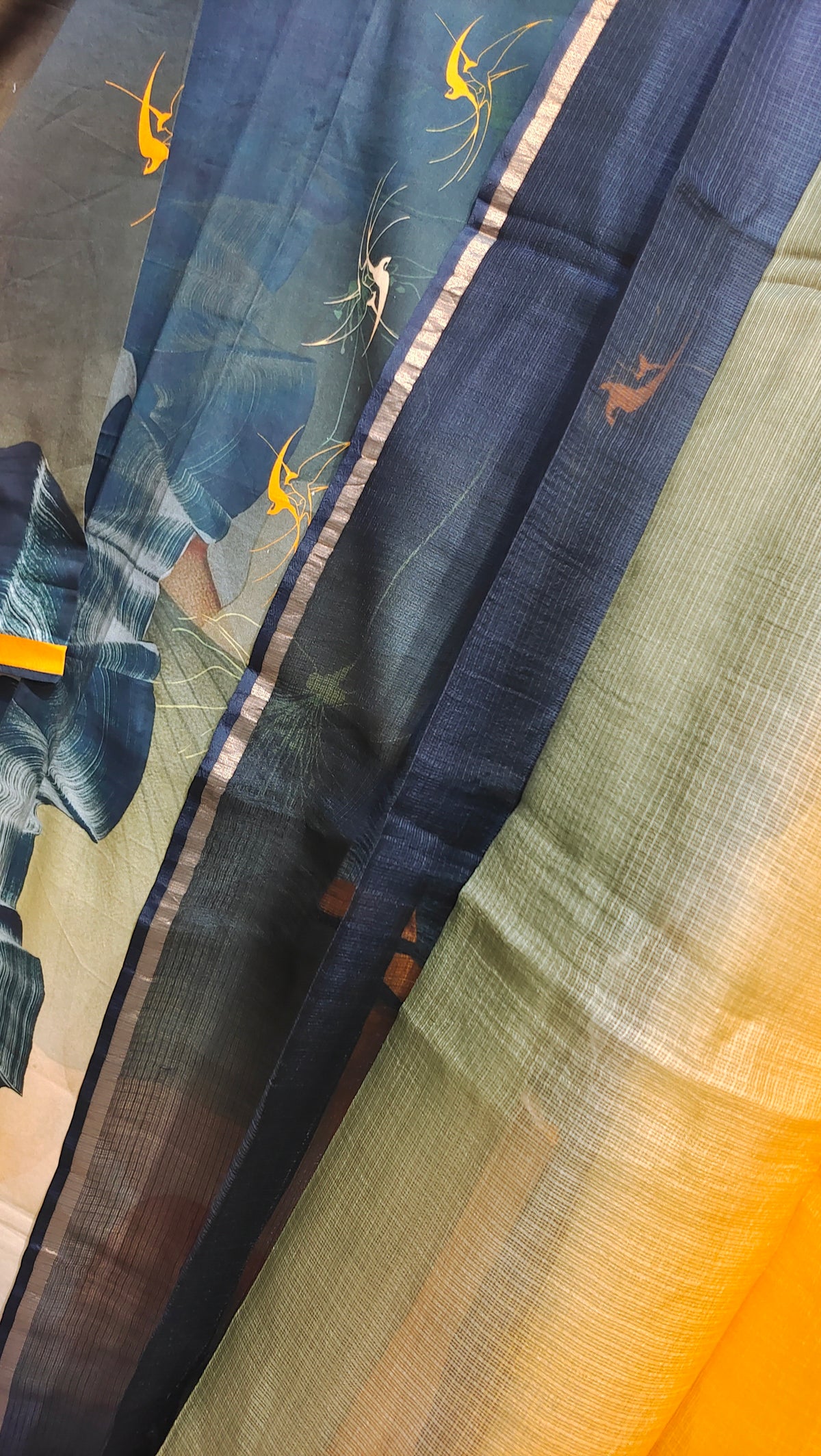 Semi Stitched Cotton Casual Suitset