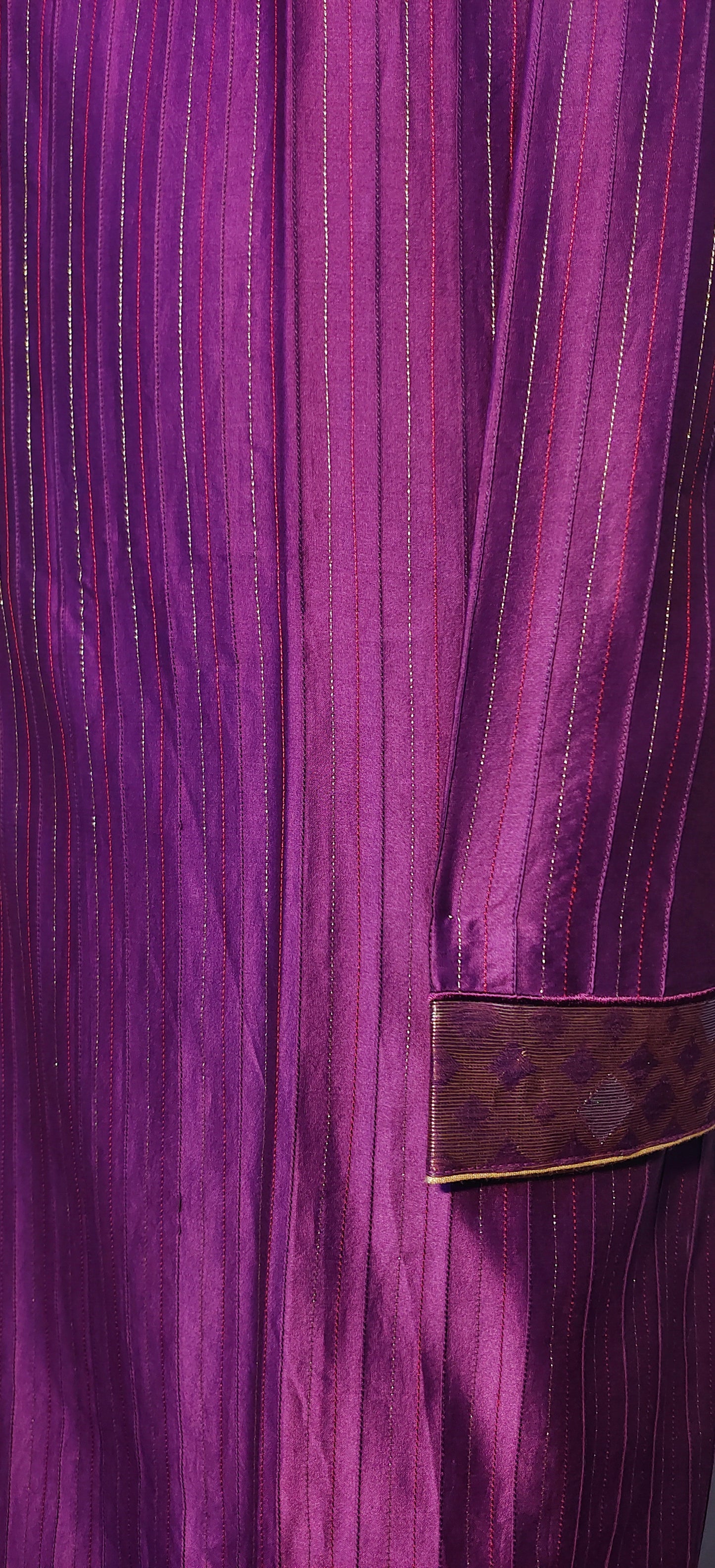 Semi Stitched Formal chanderi Kurta