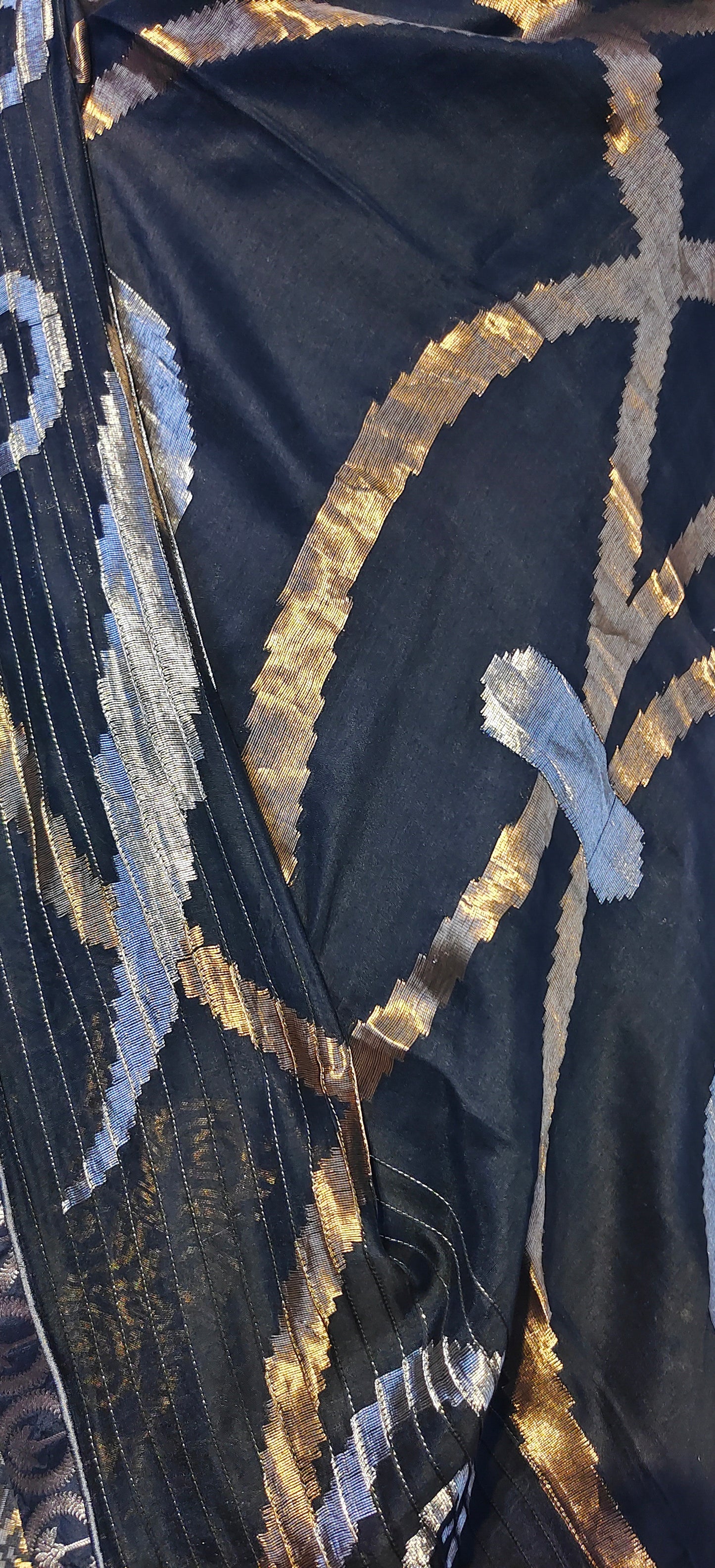 Semi Stitched Formal chanderi Suitset