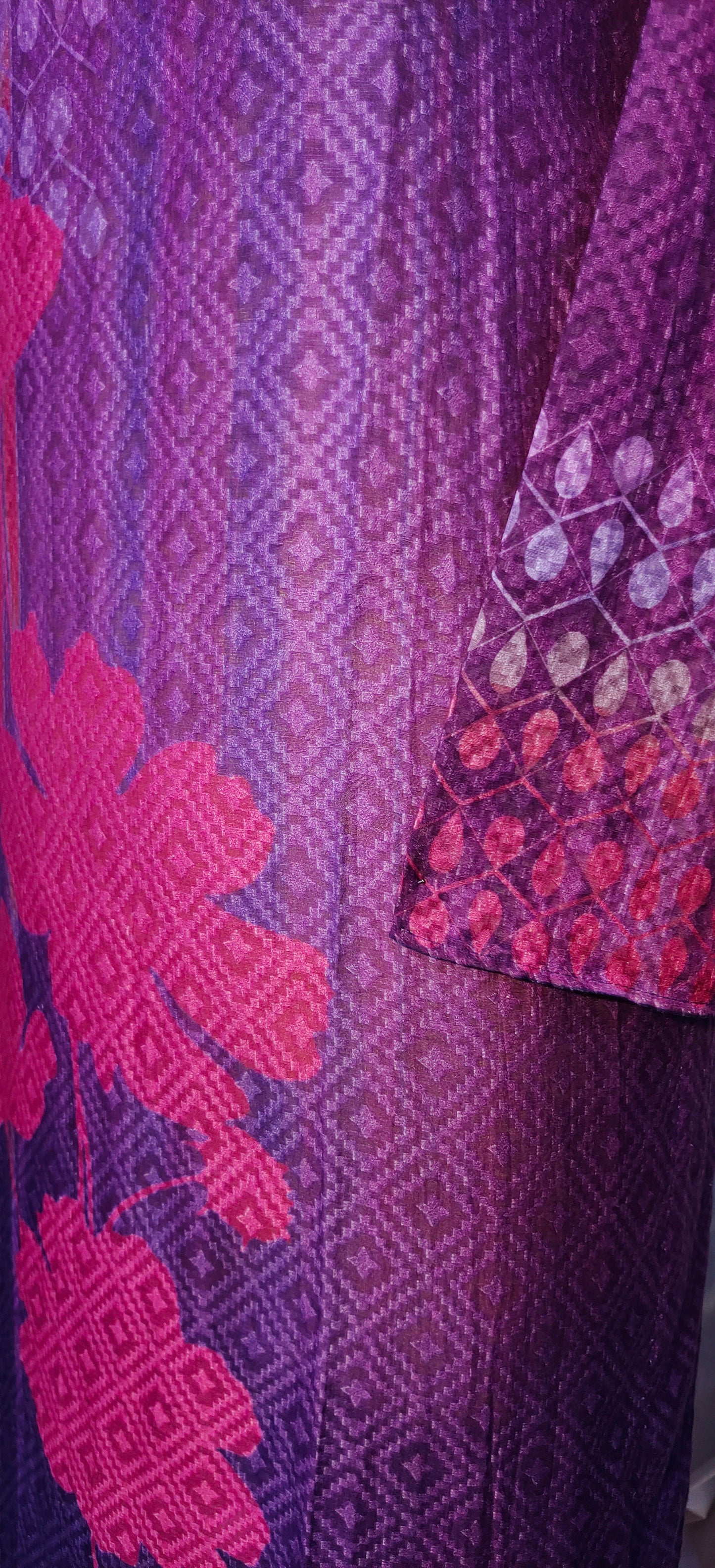 Semi Stitched Chanderi Casual Suitset VISHAL KAPUR