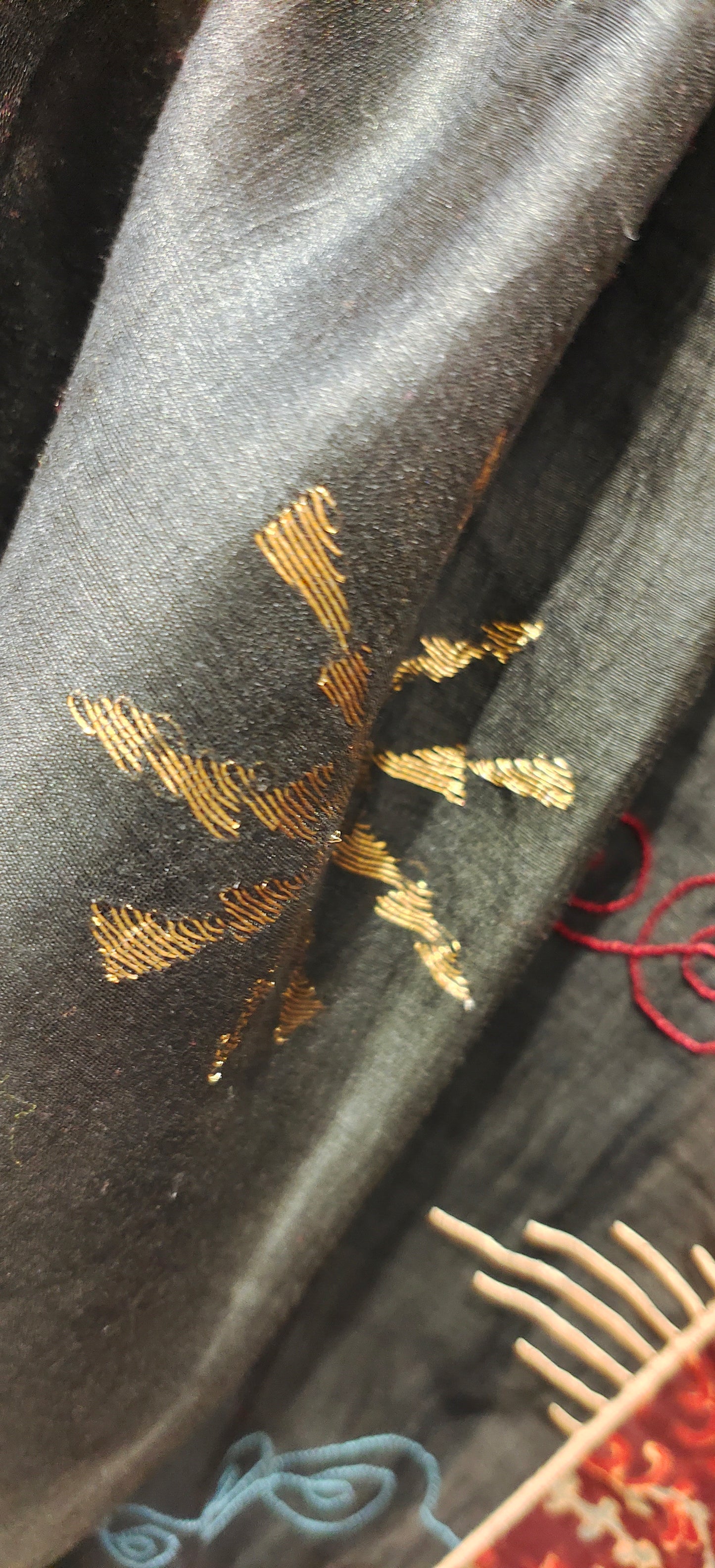 Formal Chanderi Zari Woven With Ajrakh Saree