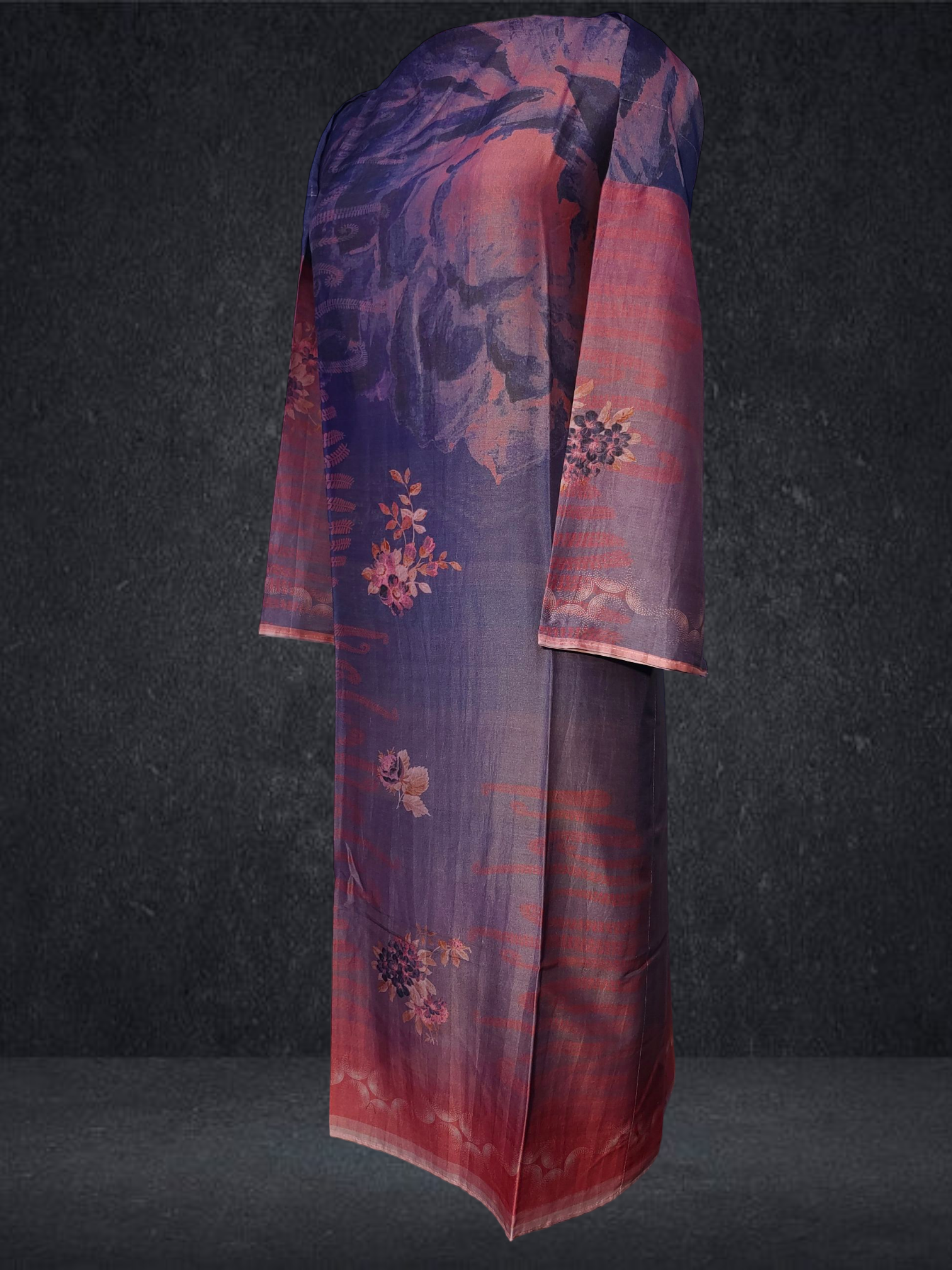 Semi Stitched Chanderi Casual Suitset VISHAL KAPUR