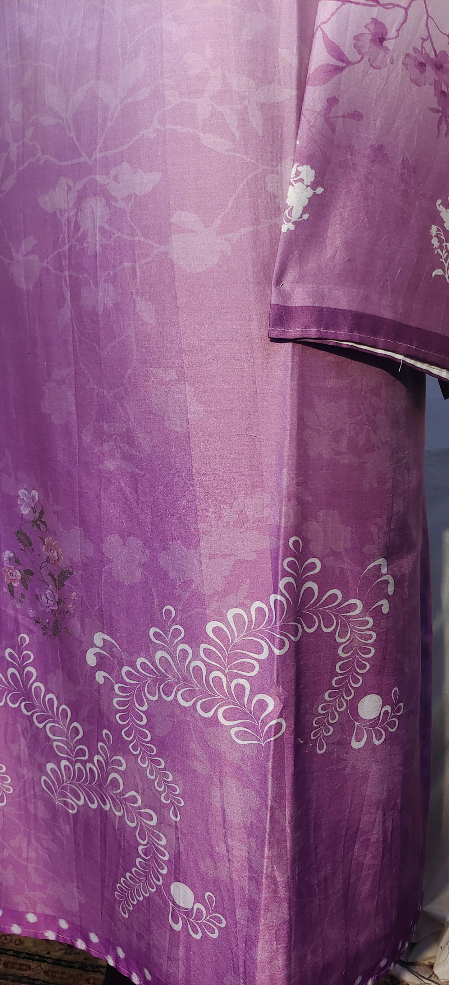 Semi Stitched Chanderi Casual Suitset VISHAL KAPUR