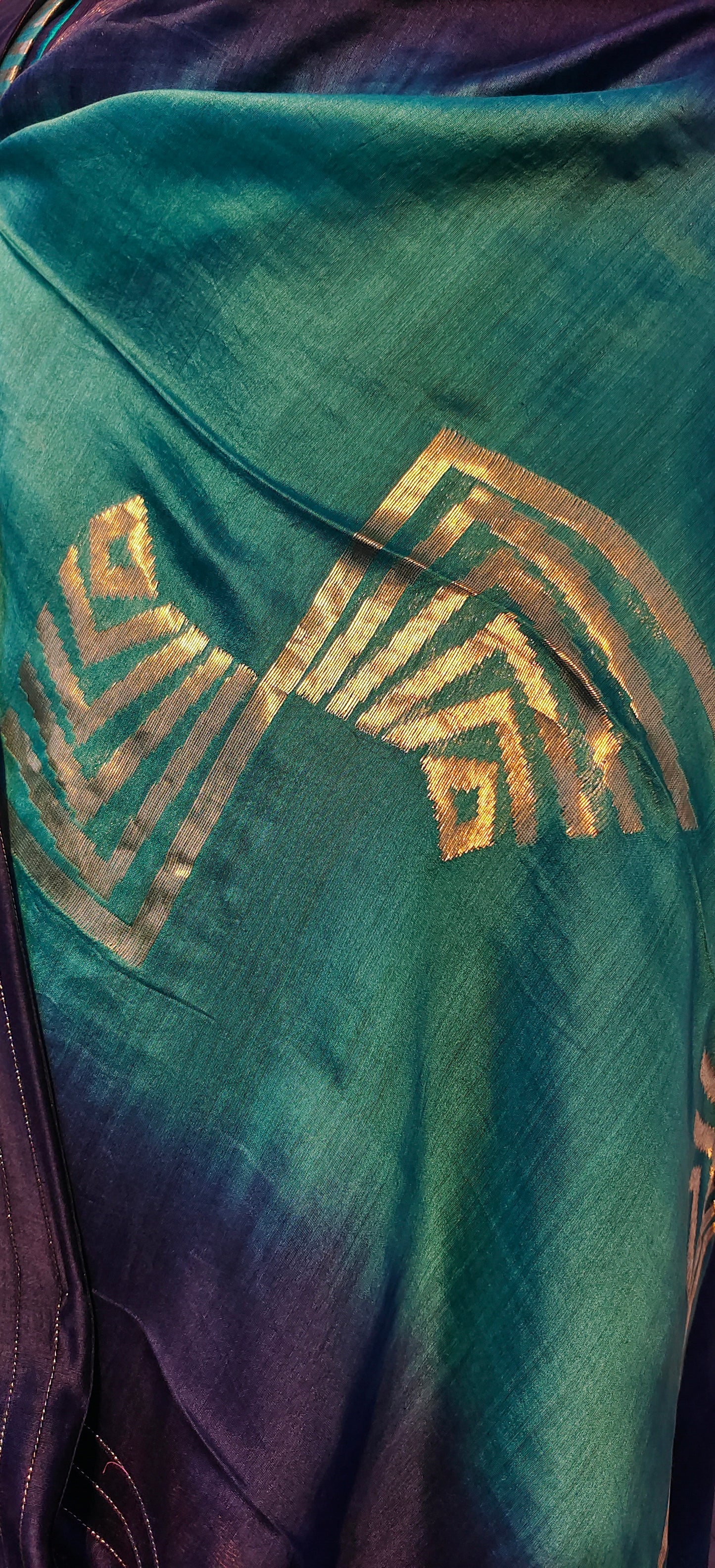 Semi Stitched Formal chanderi Suitset