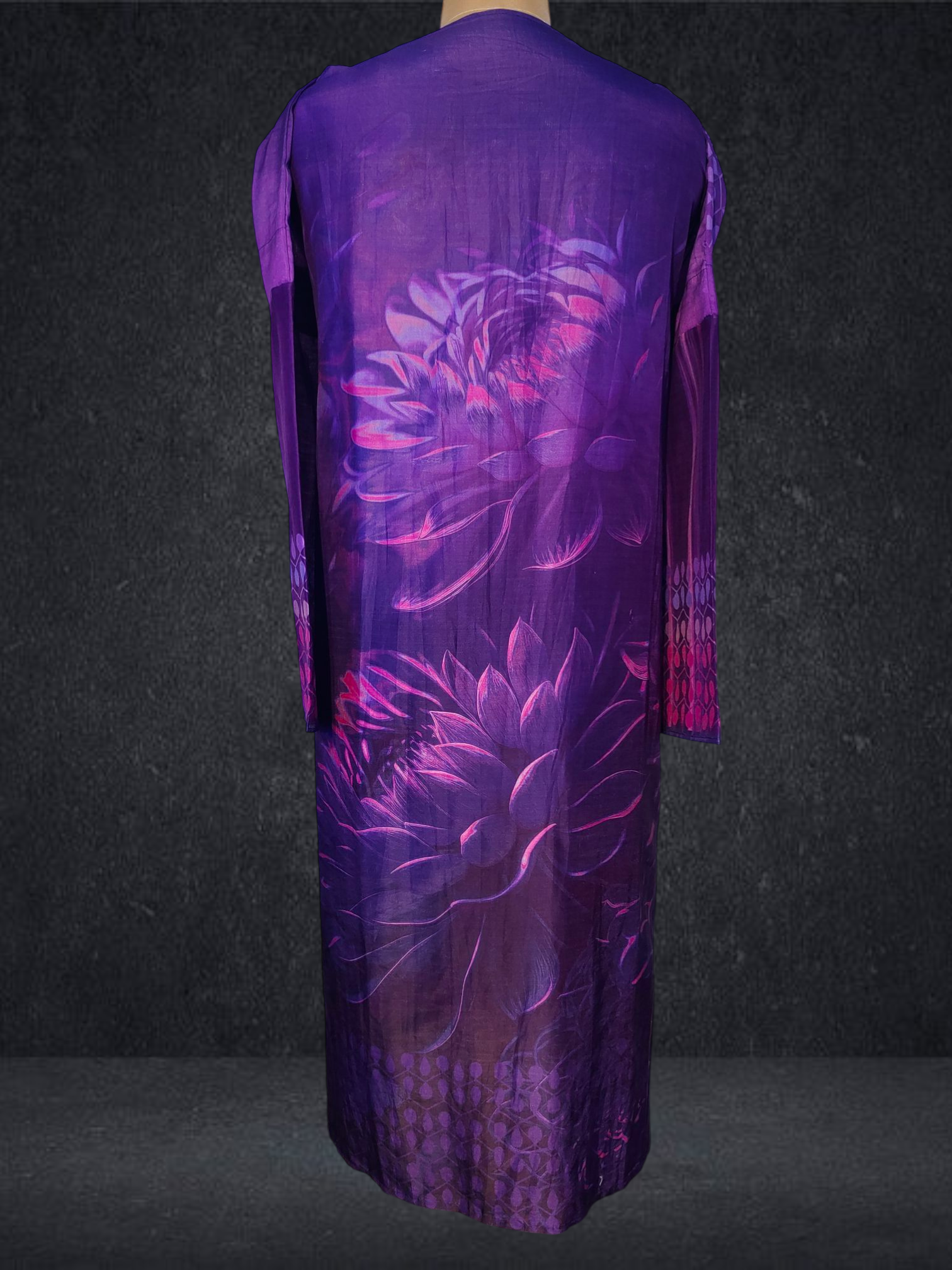 Semi Stitched Chanderi kurta VISHAL KAPUR