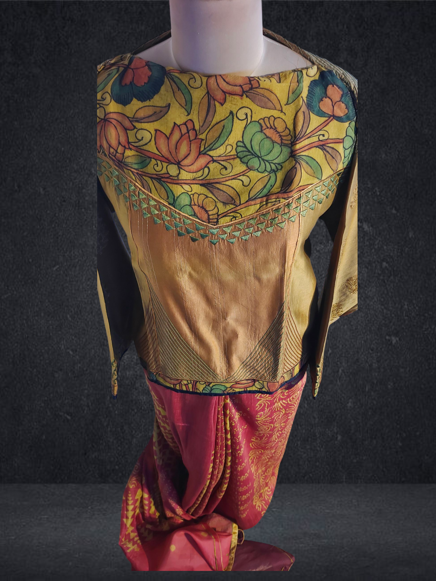 Formal Chanderi Zari Woven Saree