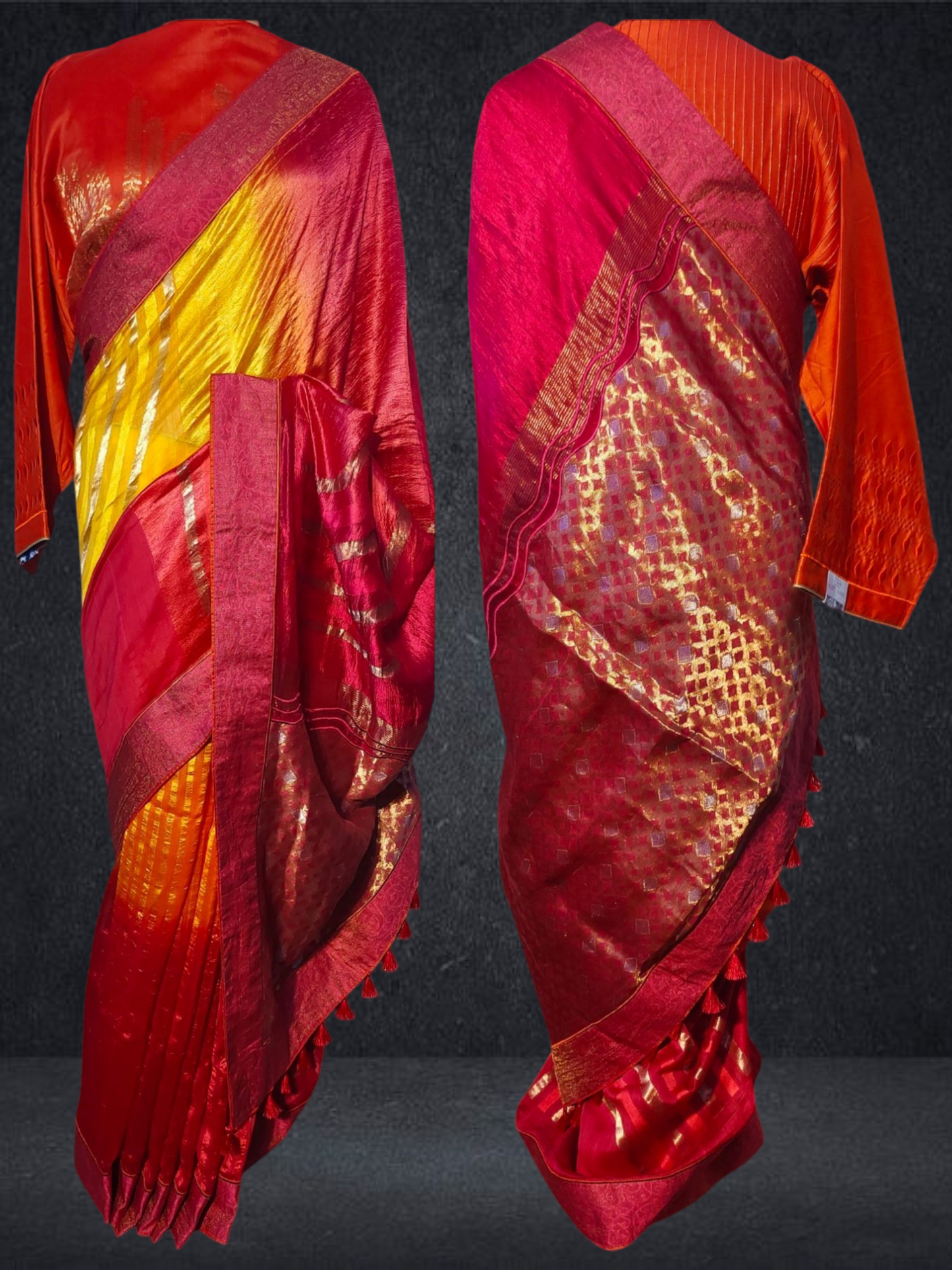 Formal Chanderi Zari Woven Saree