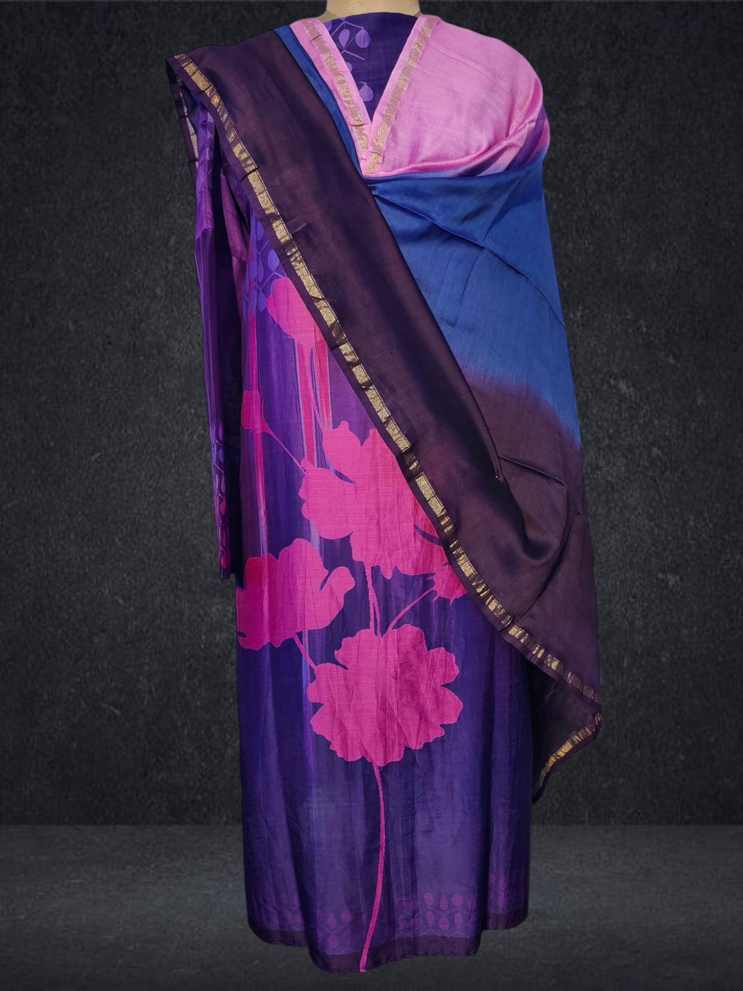 Semi Stitched Cotton Suitset VISHAL KAPUR