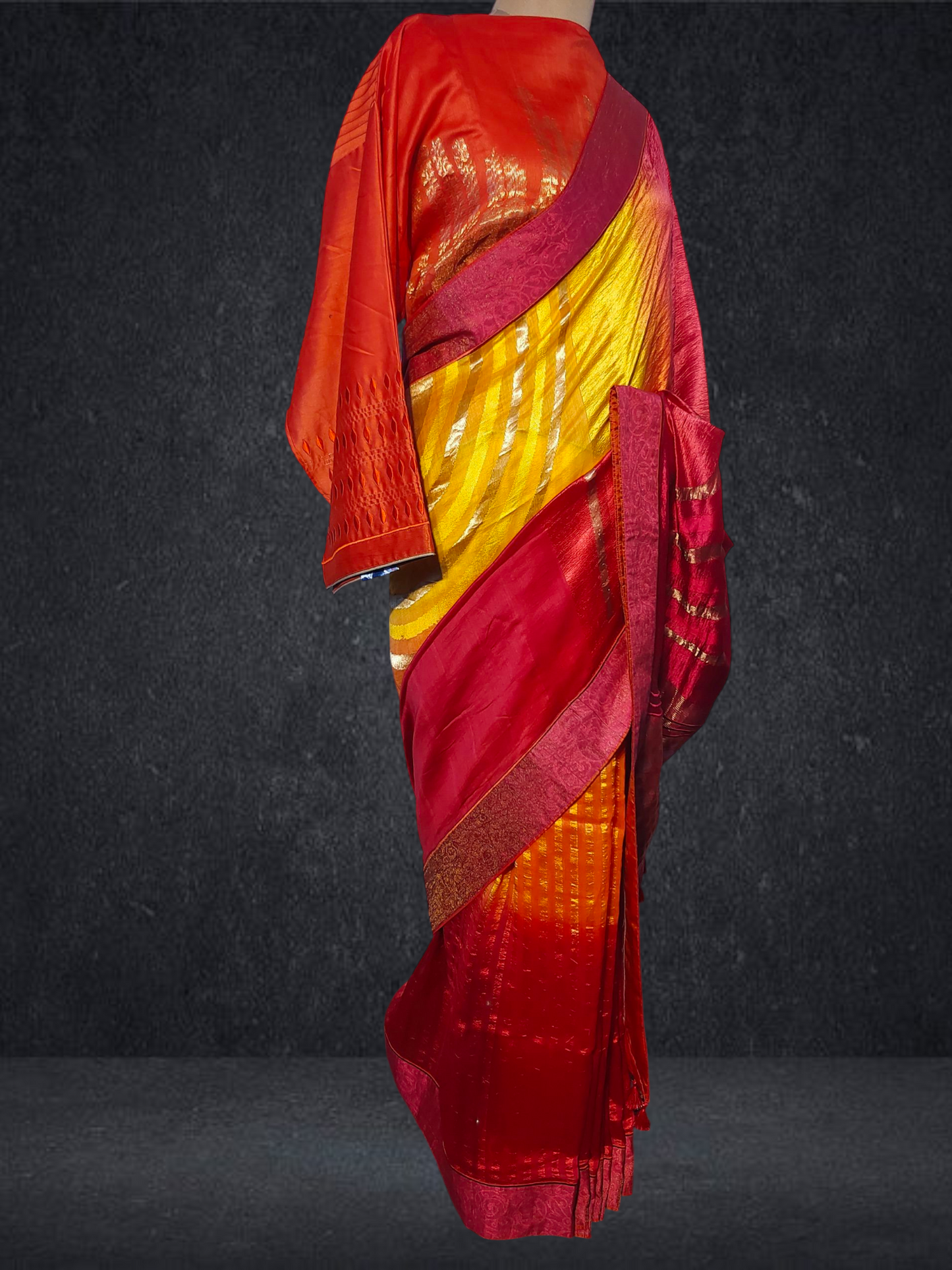 Formal Chanderi Zari Woven Saree