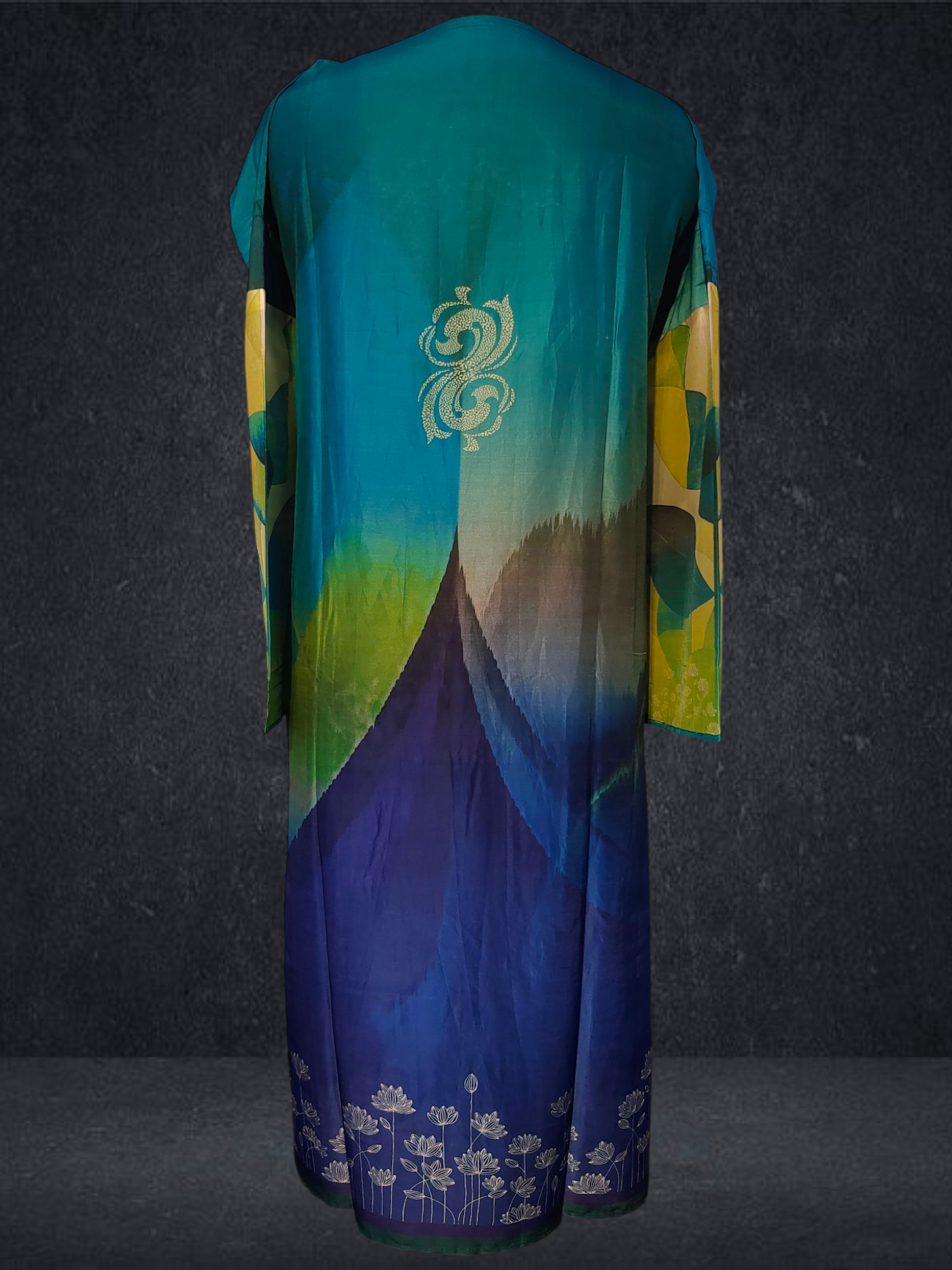 Semi Stitched Chanderi Casual Suitset VISHAL KAPUR