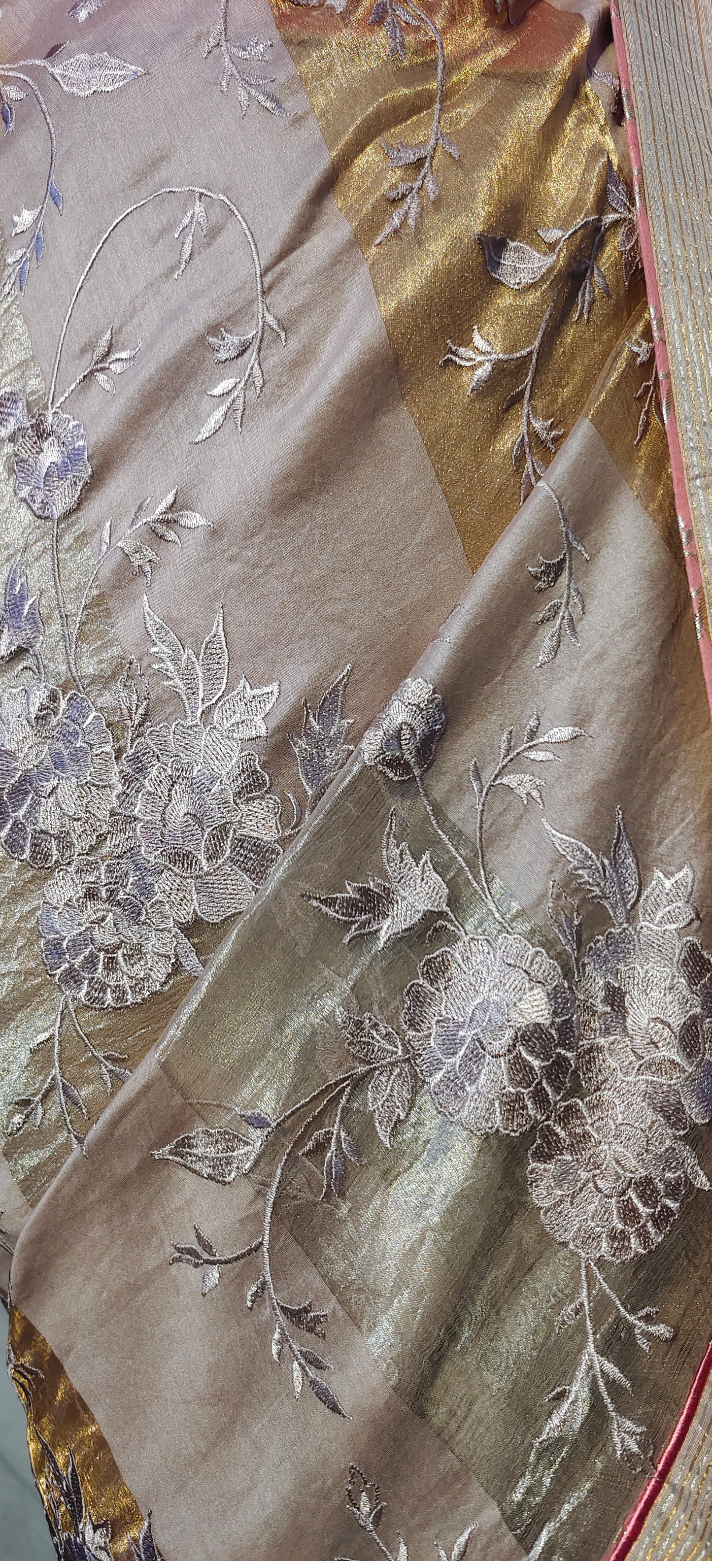 Formal Chanderi Zari Woven Saree
