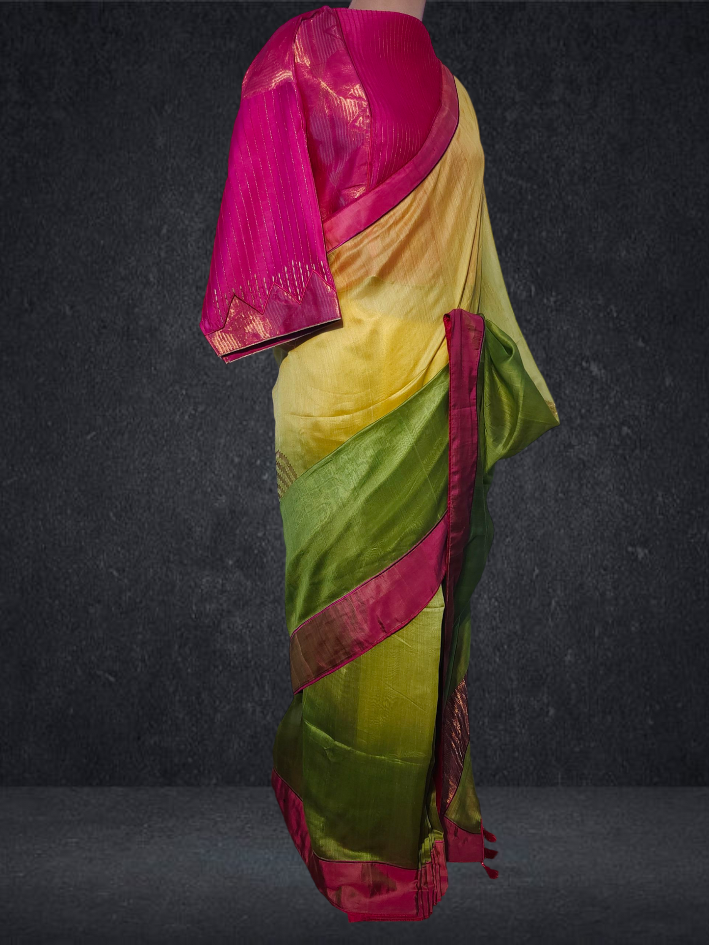 Formal Chanderi Zari Woven Saree