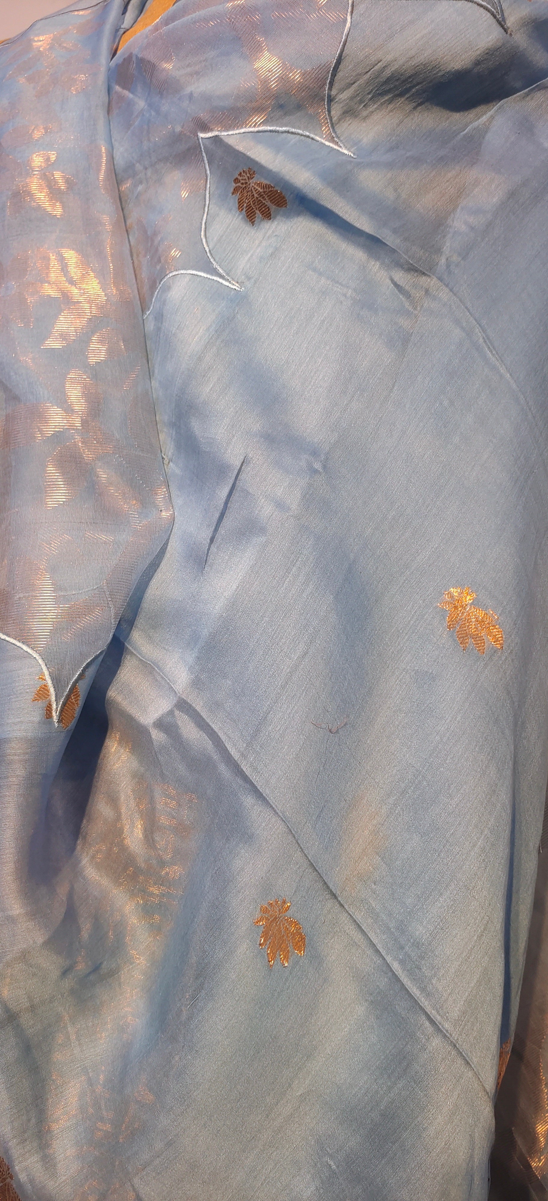 Semi Stitched Formal chanderi Suitset VISHAL KAPUR