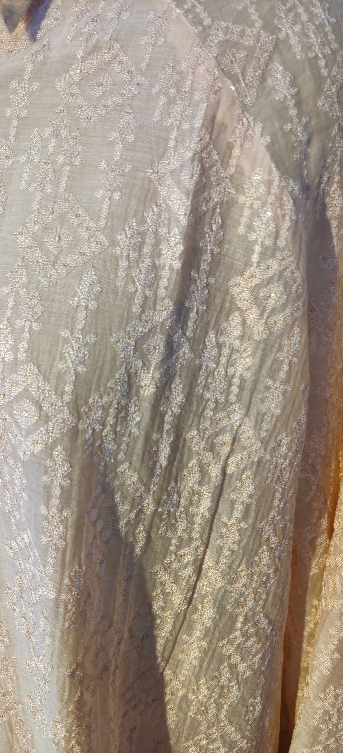 Stitched Embroidered Short Shirt VISHAL KAPUR STUDIO