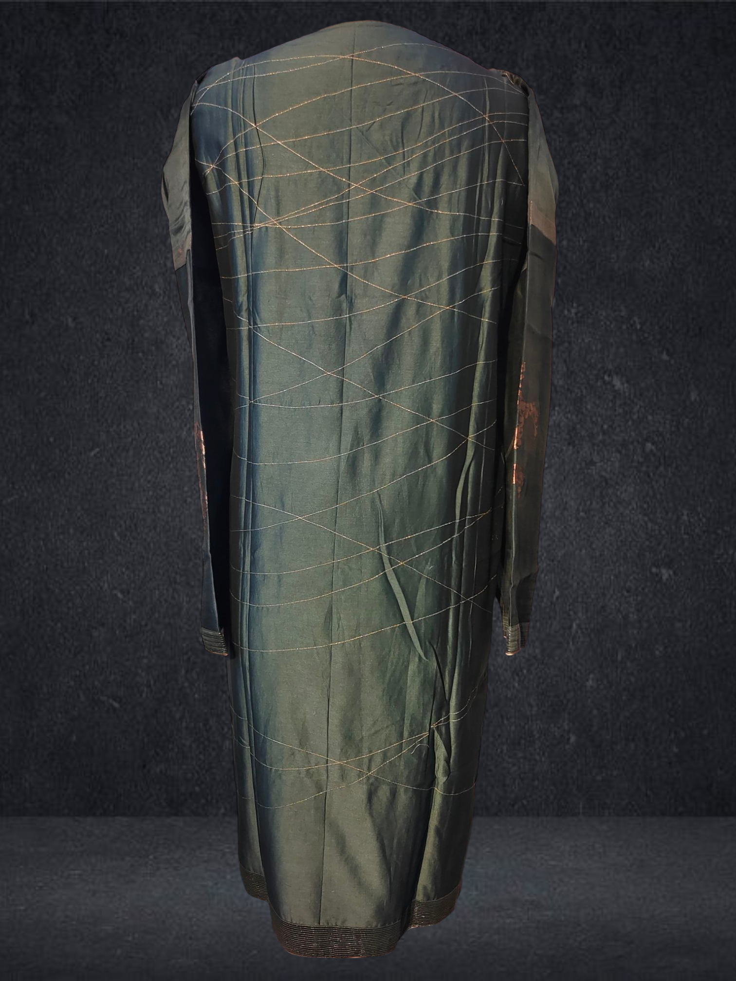 Semi Stitched Chanderi Kurta VISHAL KAPUR